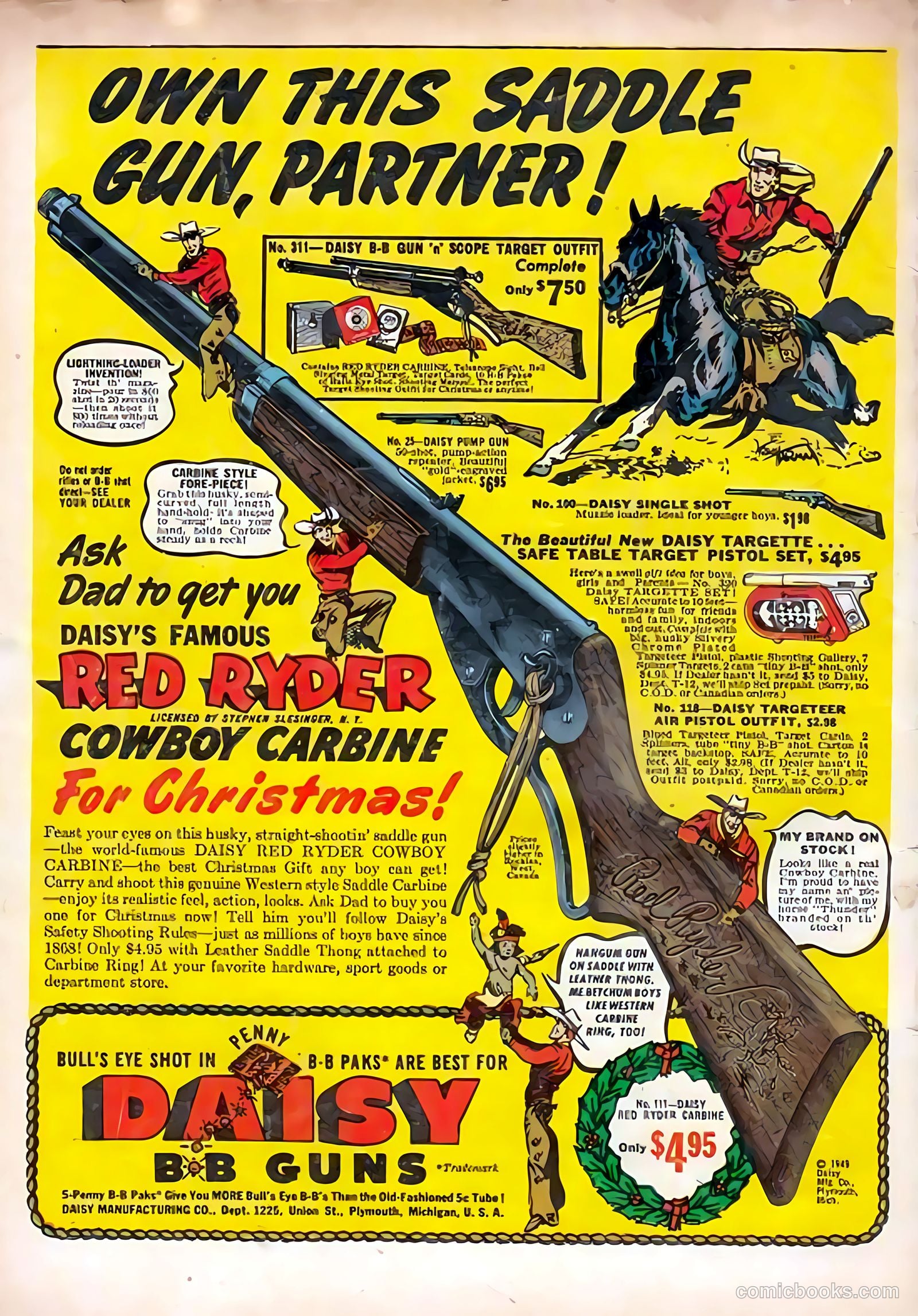 Monte Hale Western #45 (1950) — page 37 of 37