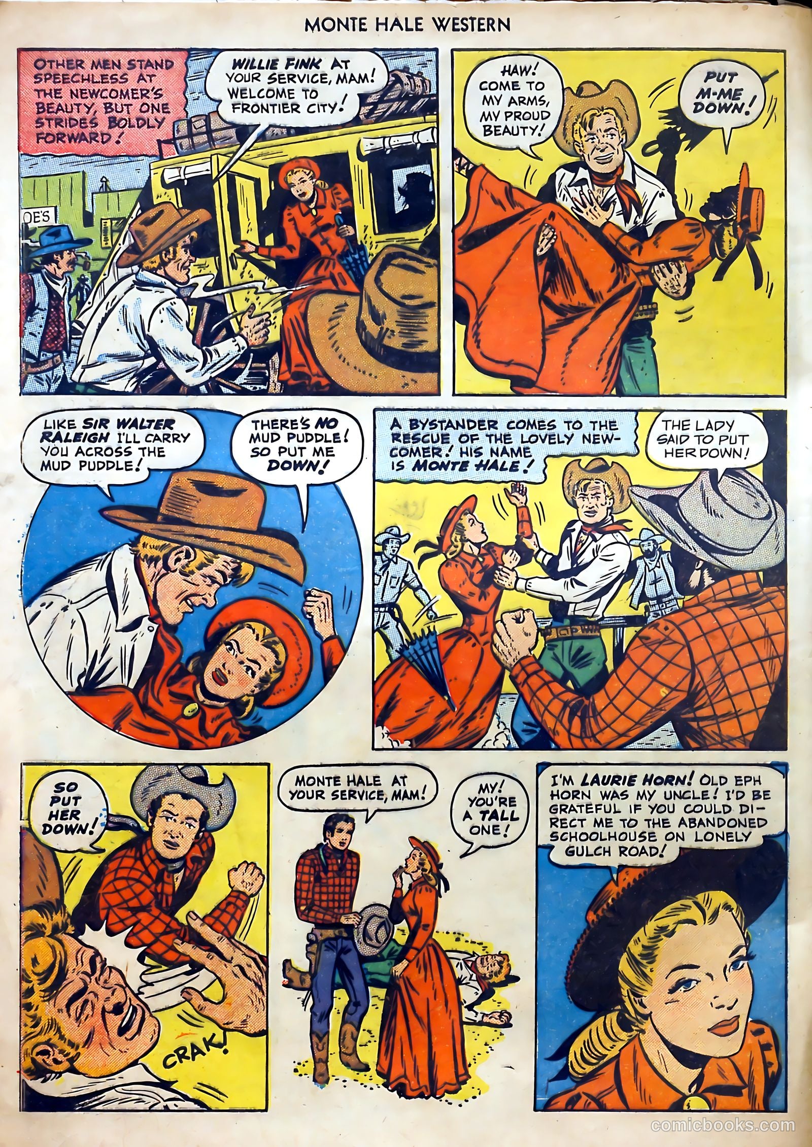 Monte Hale Western #46 (1950) — page 4 of 52