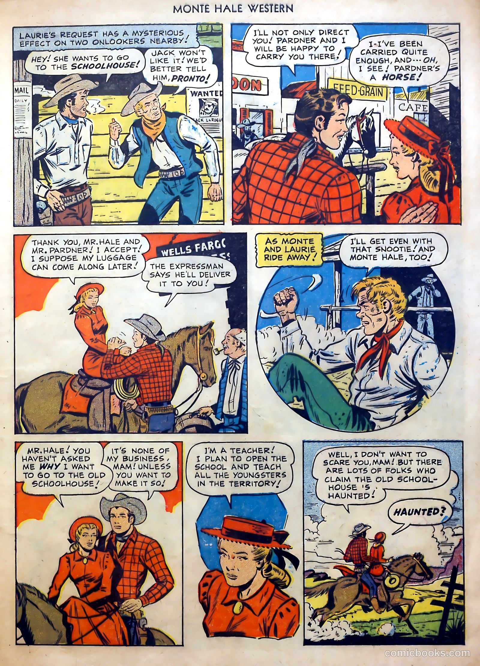 Monte Hale Western #46 (1950) — page 5 of 52