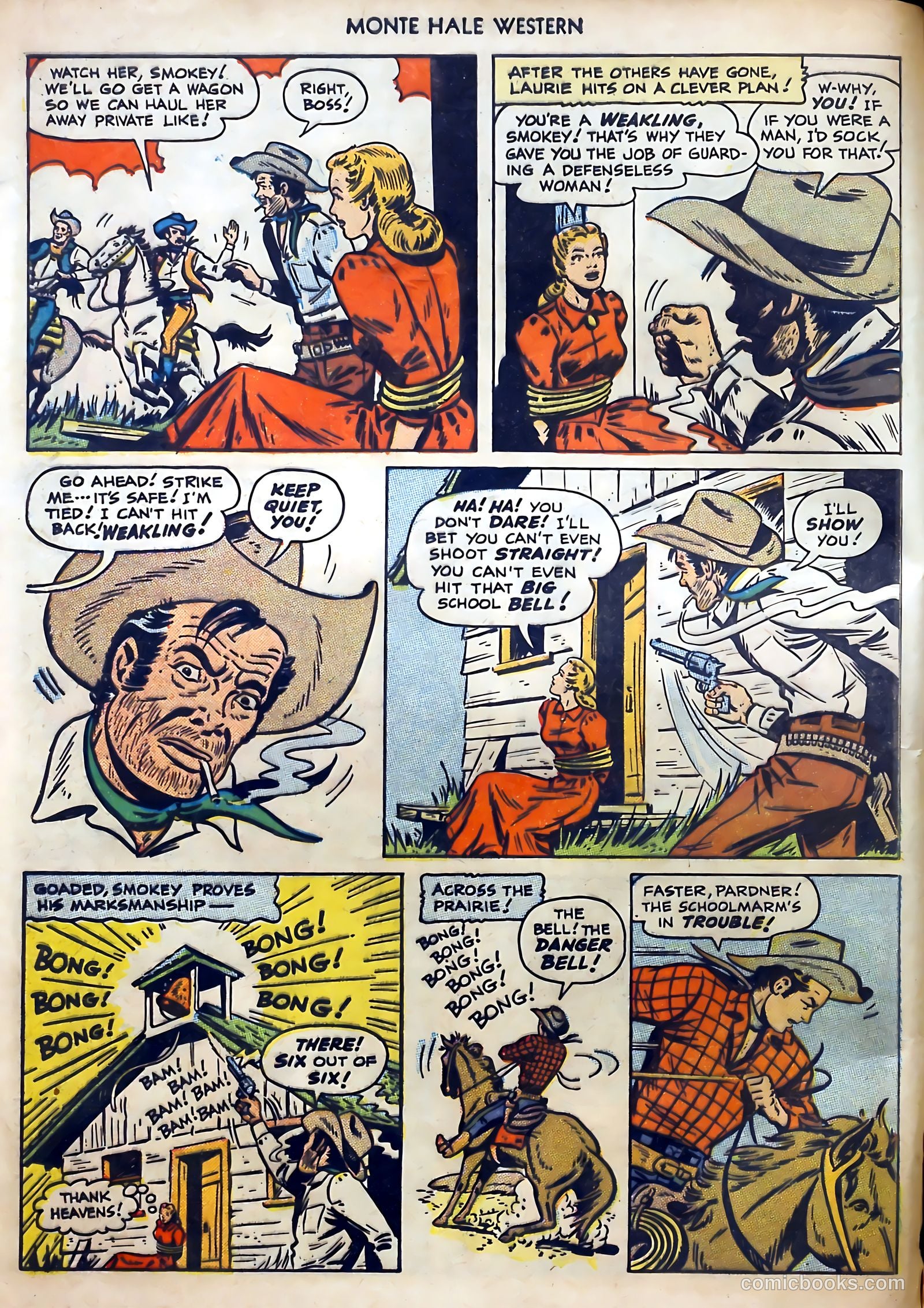Monte Hale Western #46 (1950) — page 8 of 52
