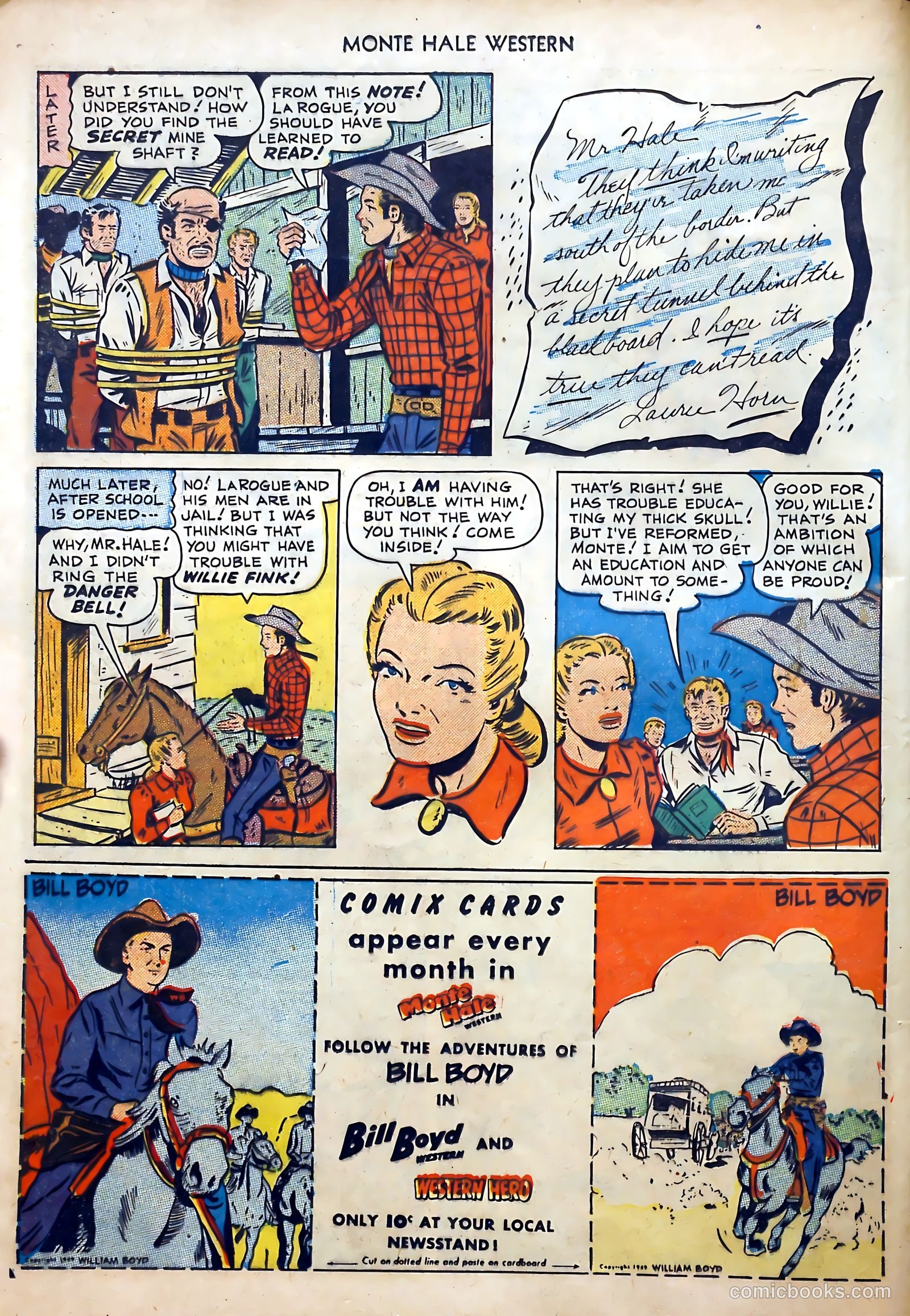 Monte Hale Western #46 (1950) — page 12 of 52
