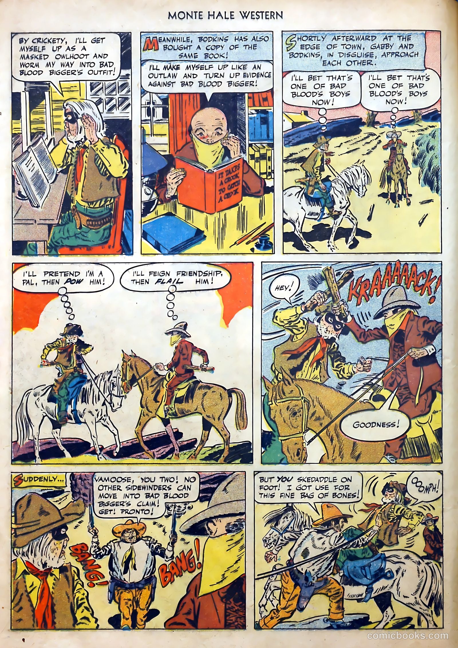 Monte Hale Western #46 (1950) — page 16 of 52