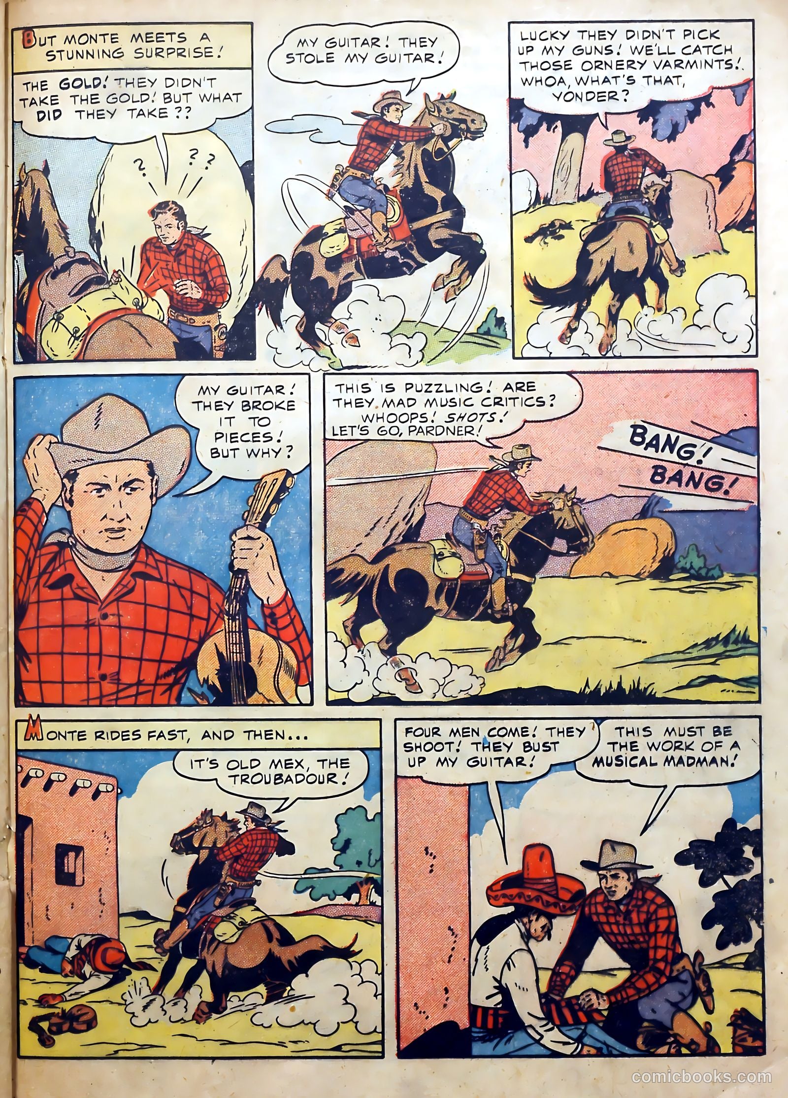 Monte Hale Western #46 (1950) — page 29 of 52