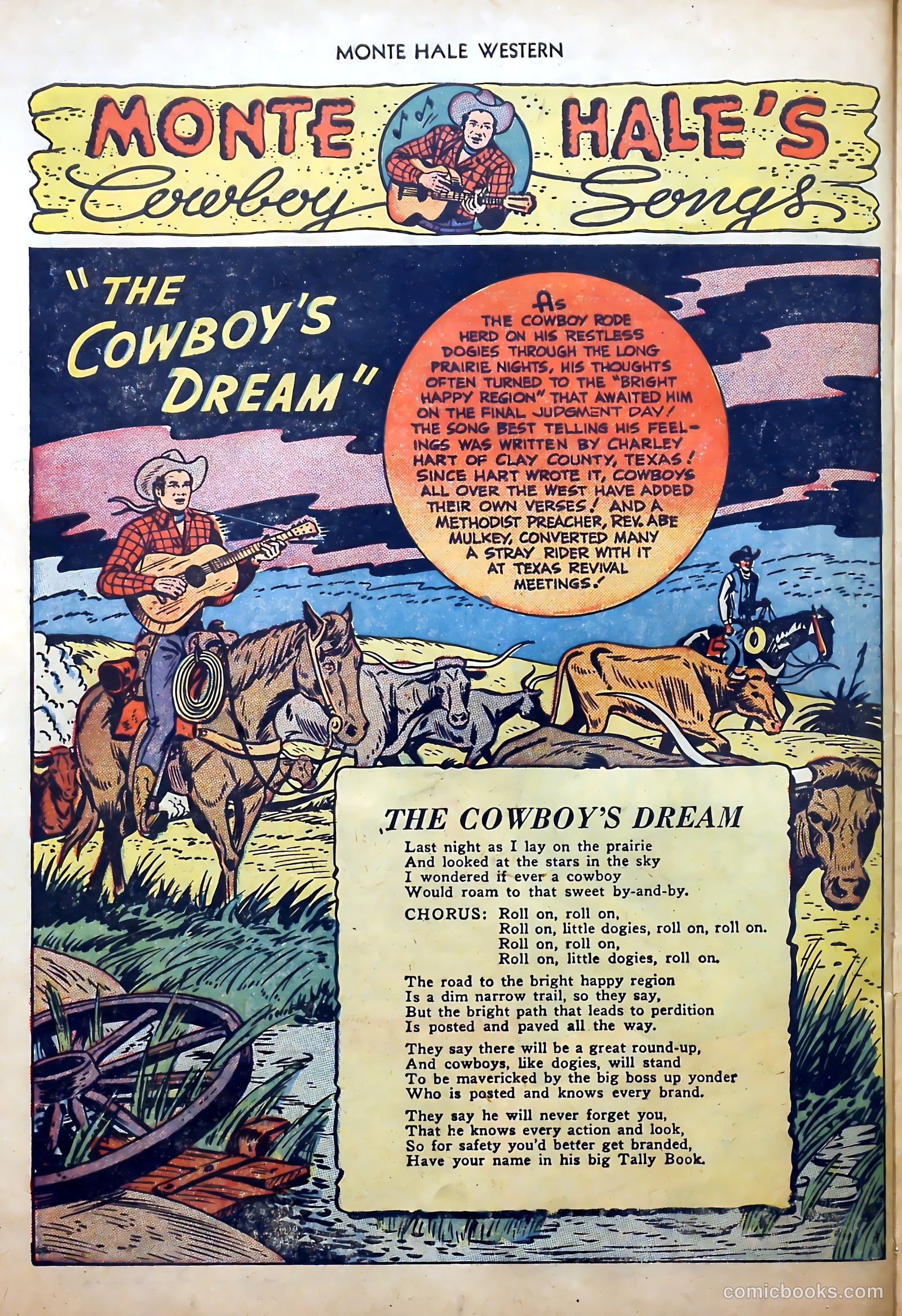 Monte Hale Western #46 (1950) — page 34 of 52