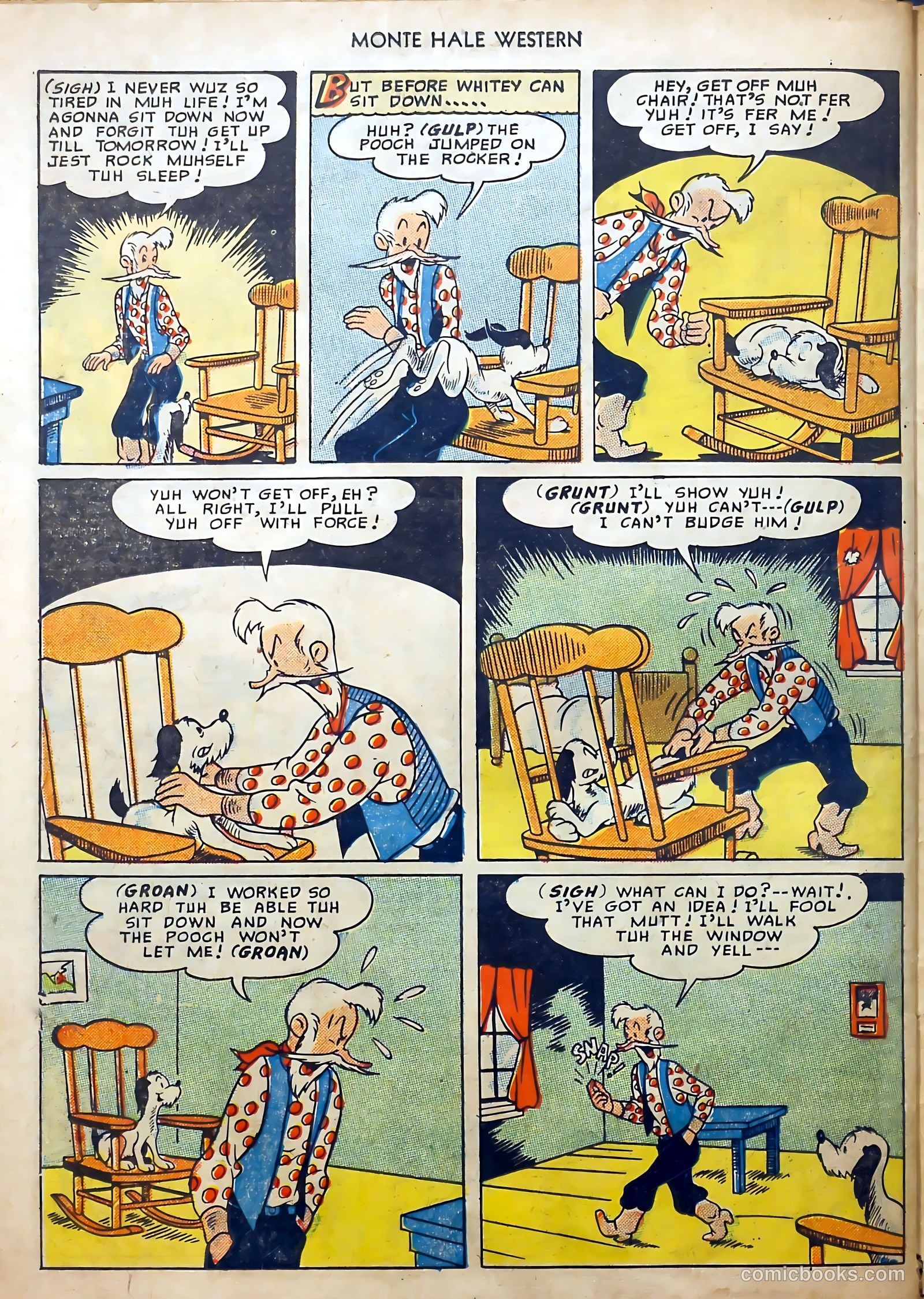 Monte Hale Western #46 (1950) — page 38 of 52