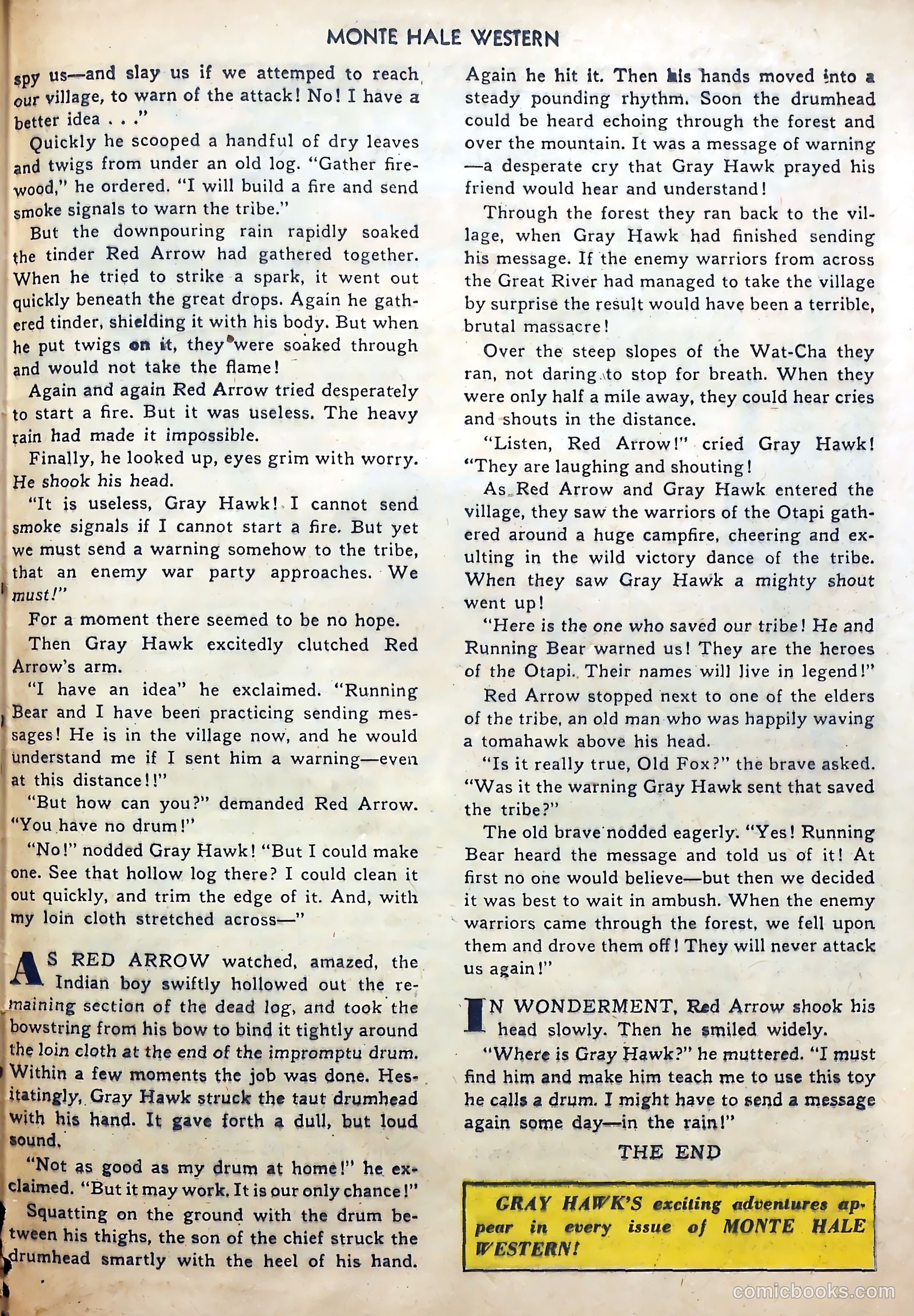 Monte Hale Western #46 (1950) — page 41 of 52