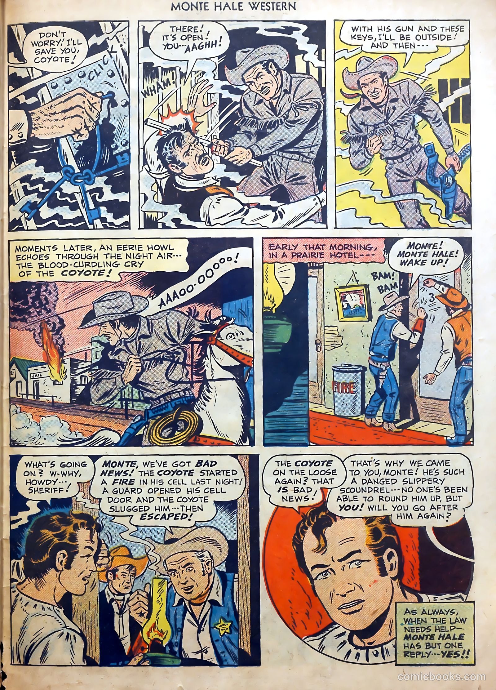 Monte Hale Western #46 (1950) — page 43 of 52