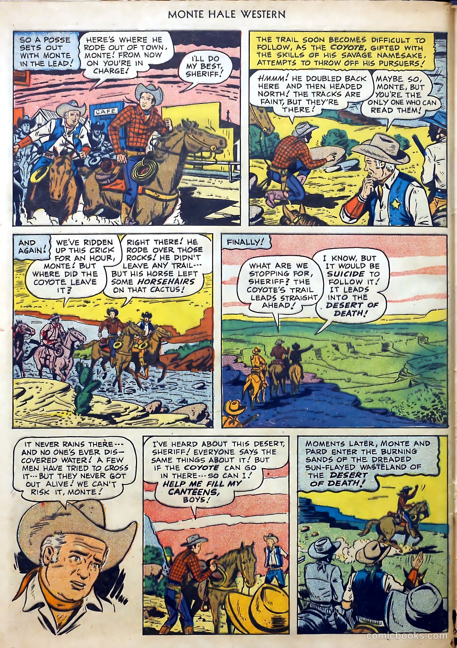 Monte Hale Western #46 (1950) — page 44 of 52