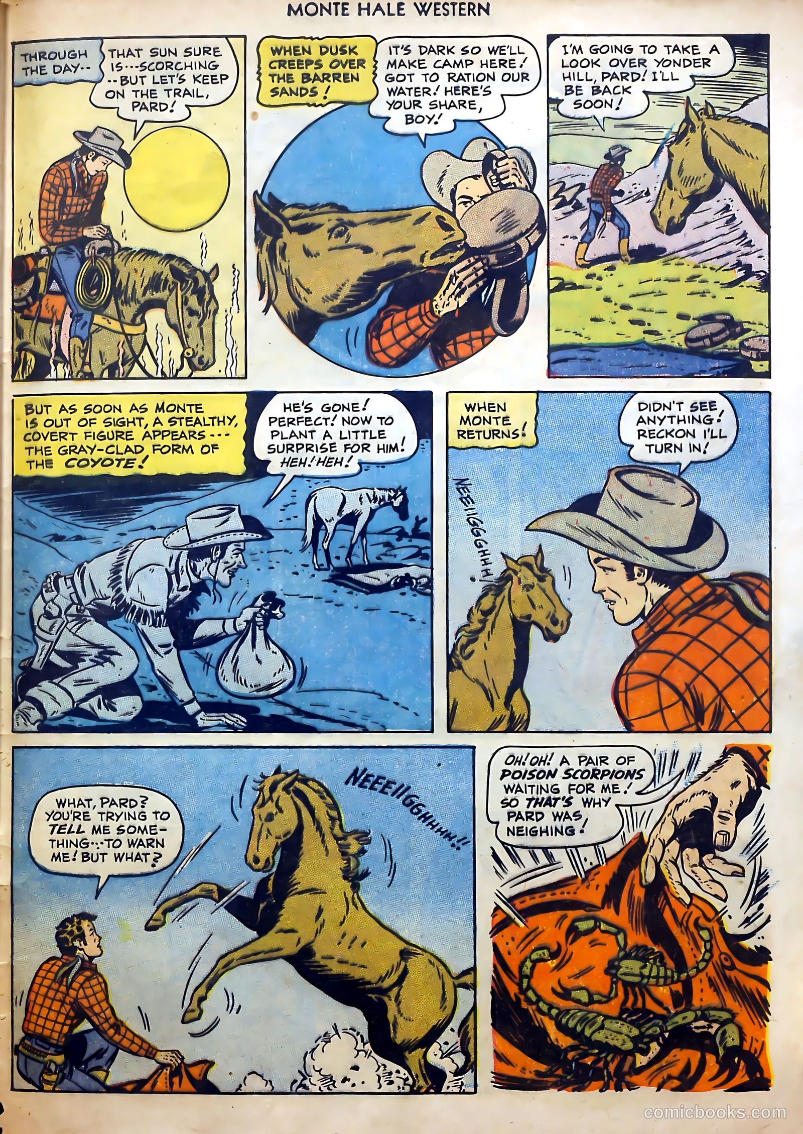 Monte Hale Western #46 (1950) — page 45 of 52