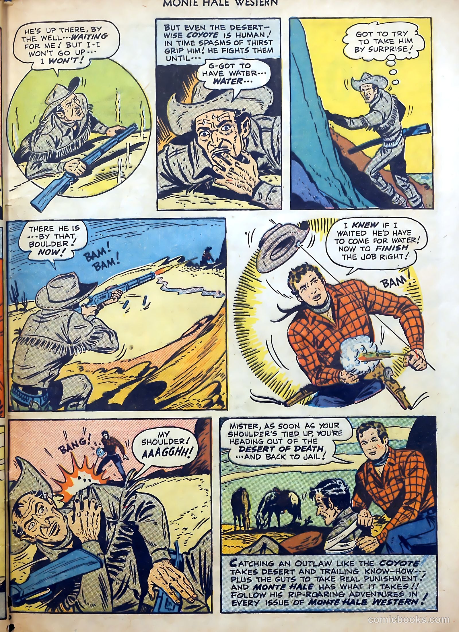 Monte Hale Western #46 (1950) — page 49 of 52