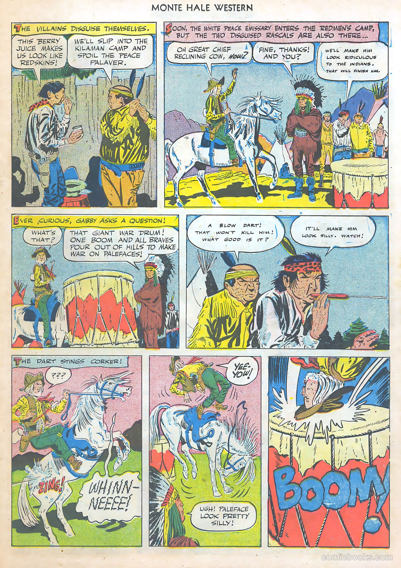 Monte Hale Western #47 (1950) — page 15 of 52