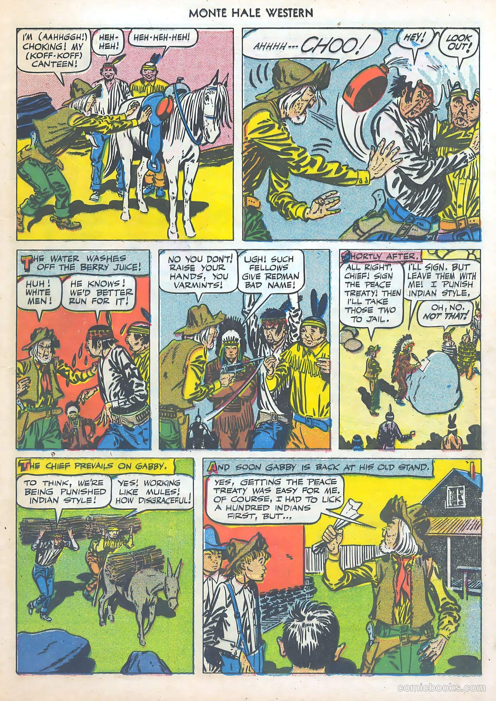 Monte Hale Western #47 (1950) — page 17 of 52