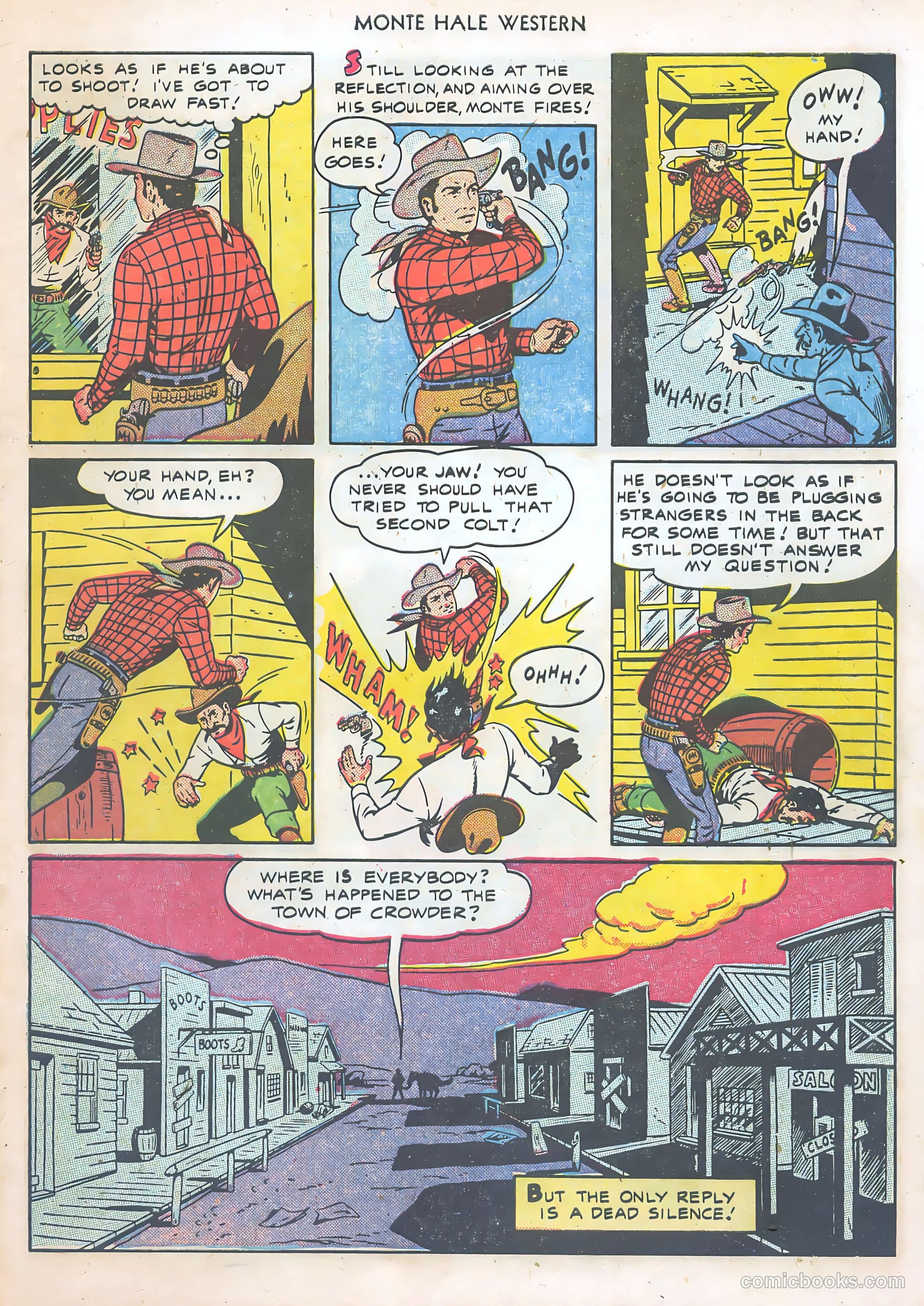 Monte Hale Western #47 (1950) — page 19 of 52