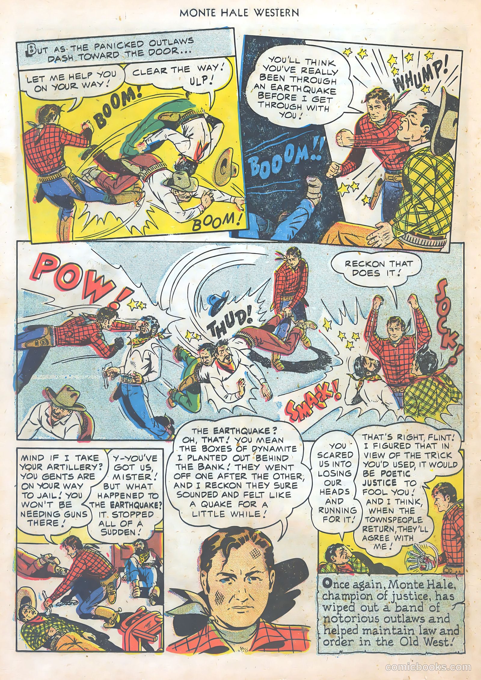 Monte Hale Western #47 (1950) — page 24 of 52