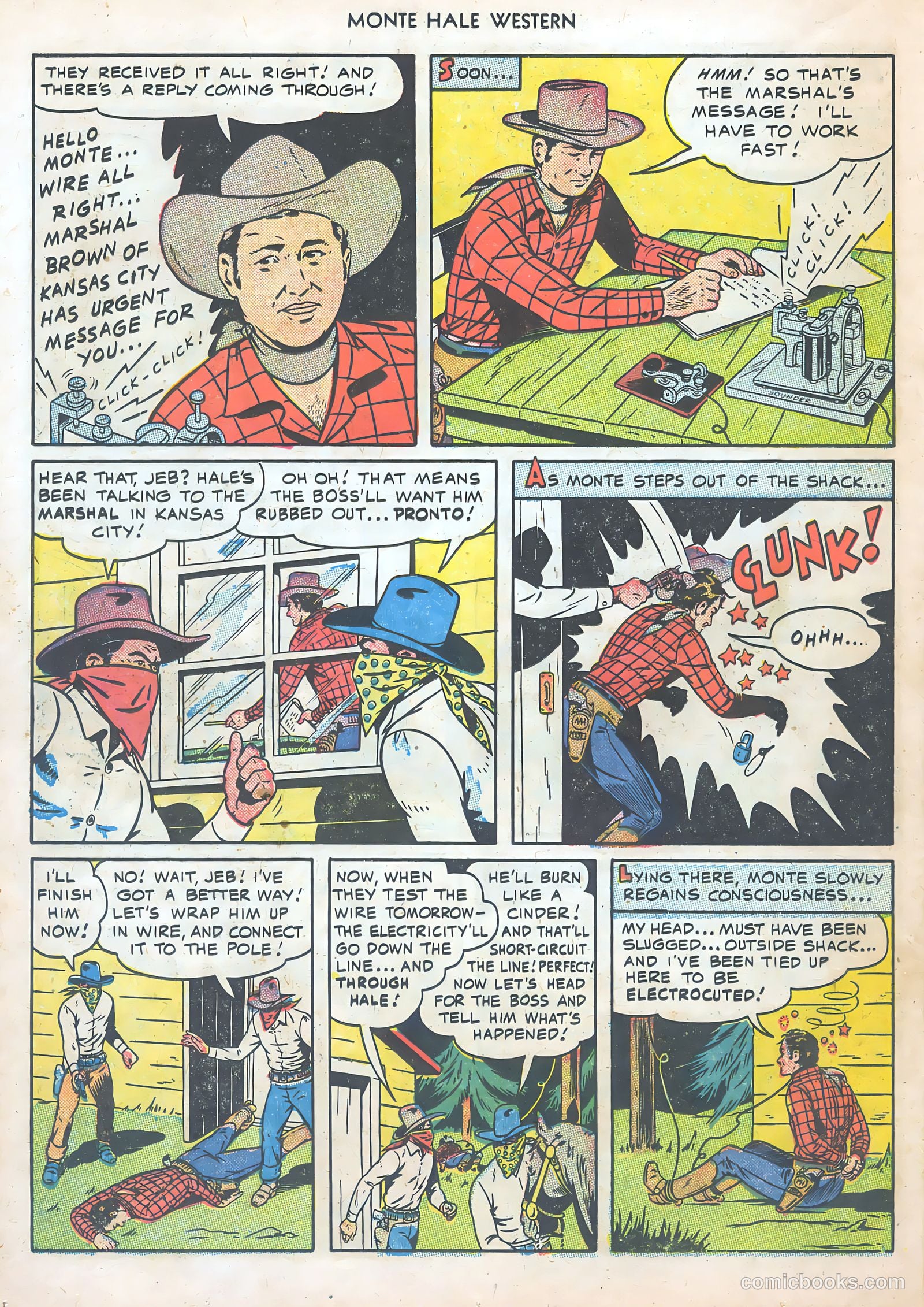 Monte Hale Western #47 (1950) — page 30 of 52