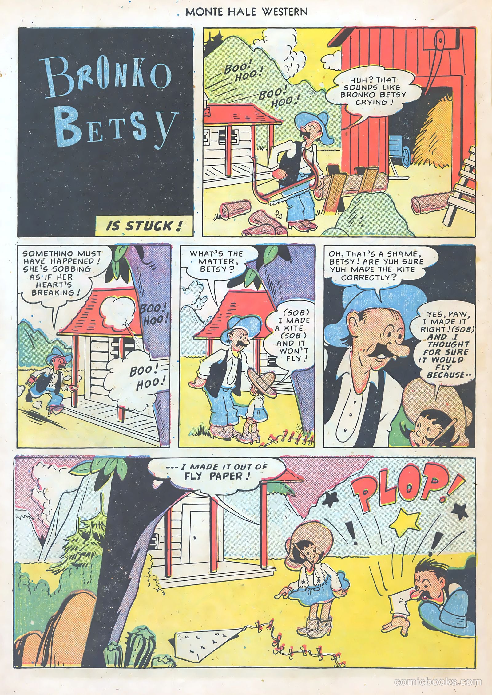 Monte Hale Western #47 (1950) — page 34 of 52