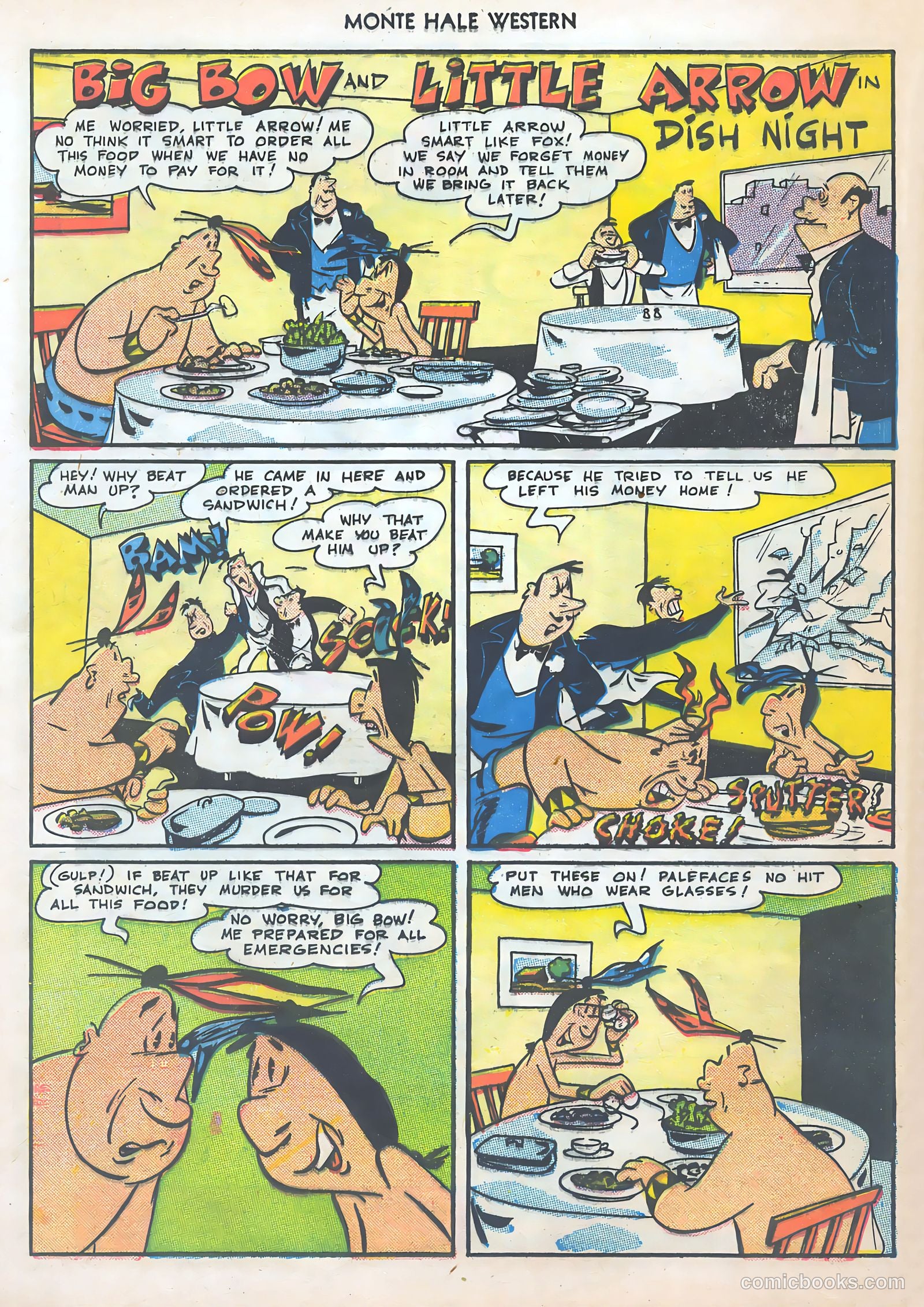 Monte Hale Western #47 (1950) — page 36 of 52