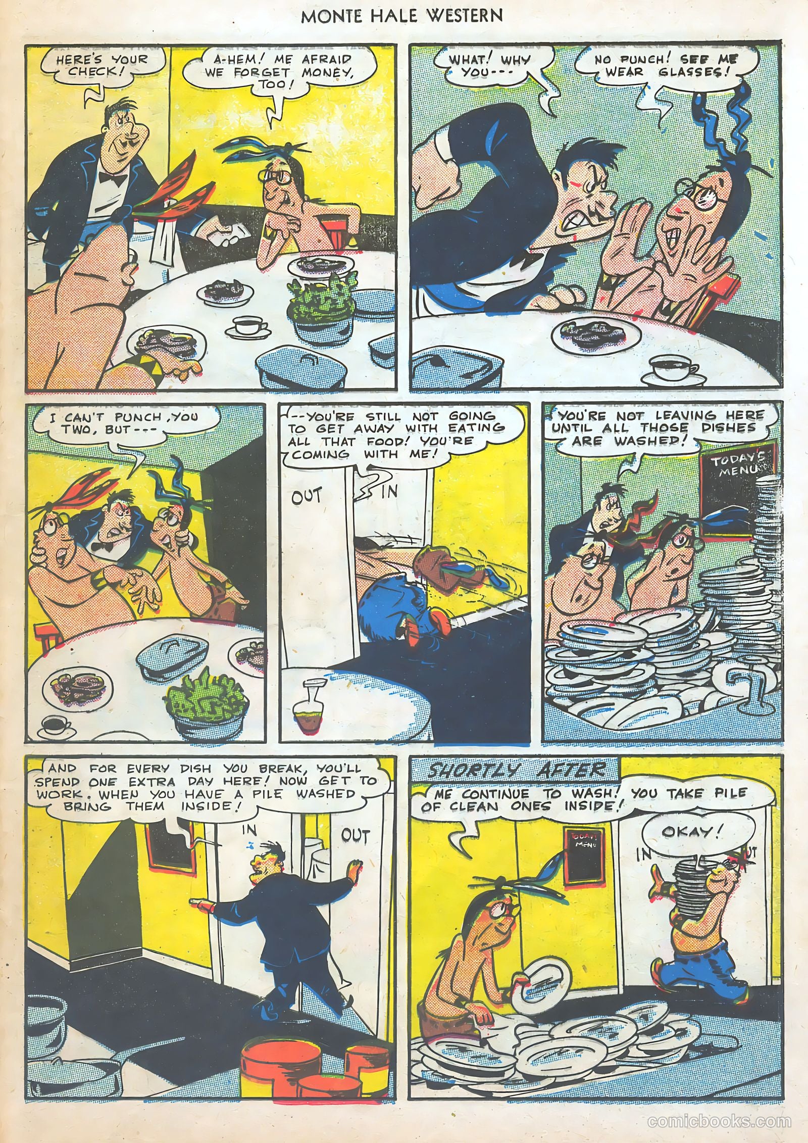 Monte Hale Western #47 (1950) — page 37 of 52