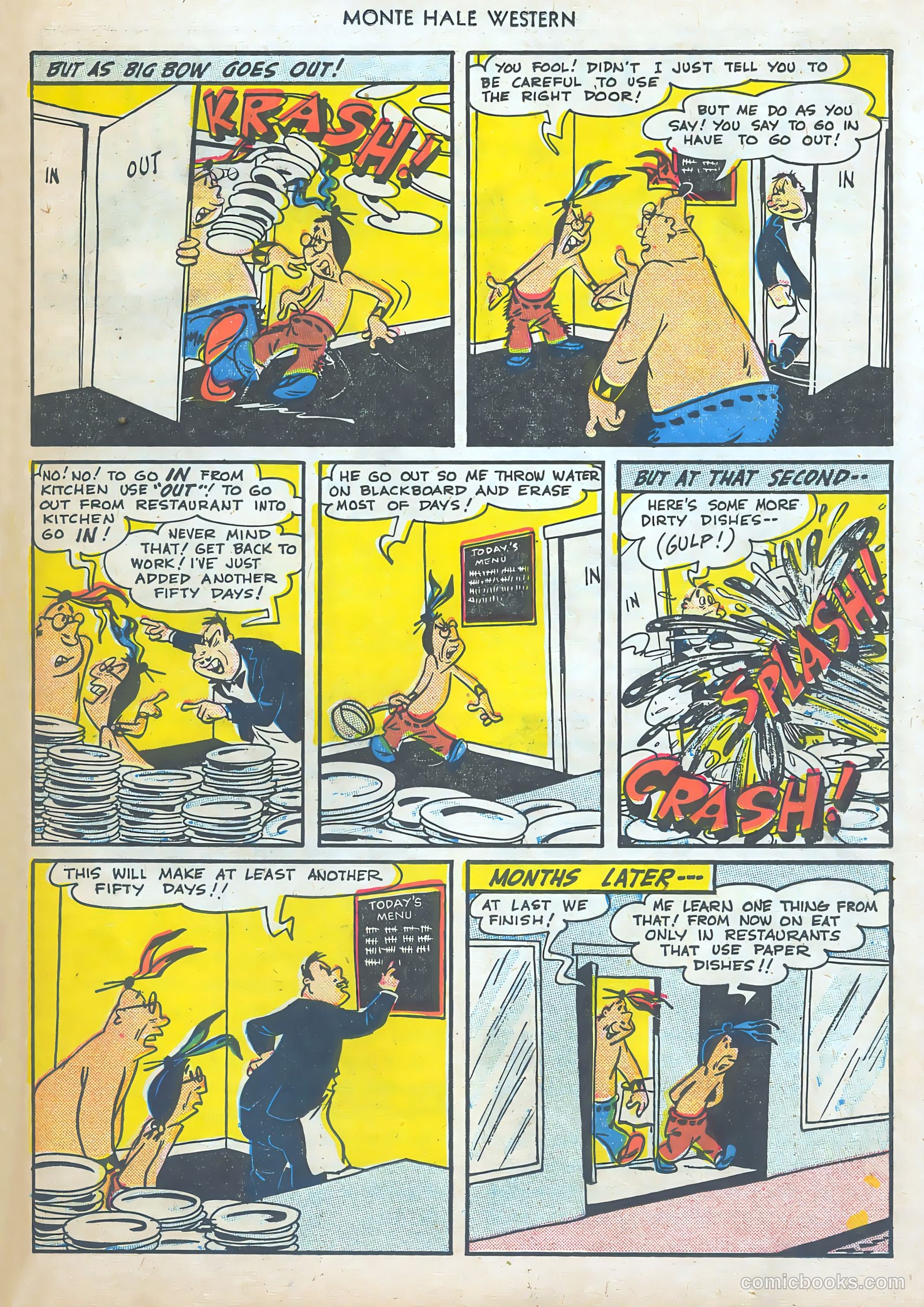 Monte Hale Western #47 (1950) — page 39 of 52