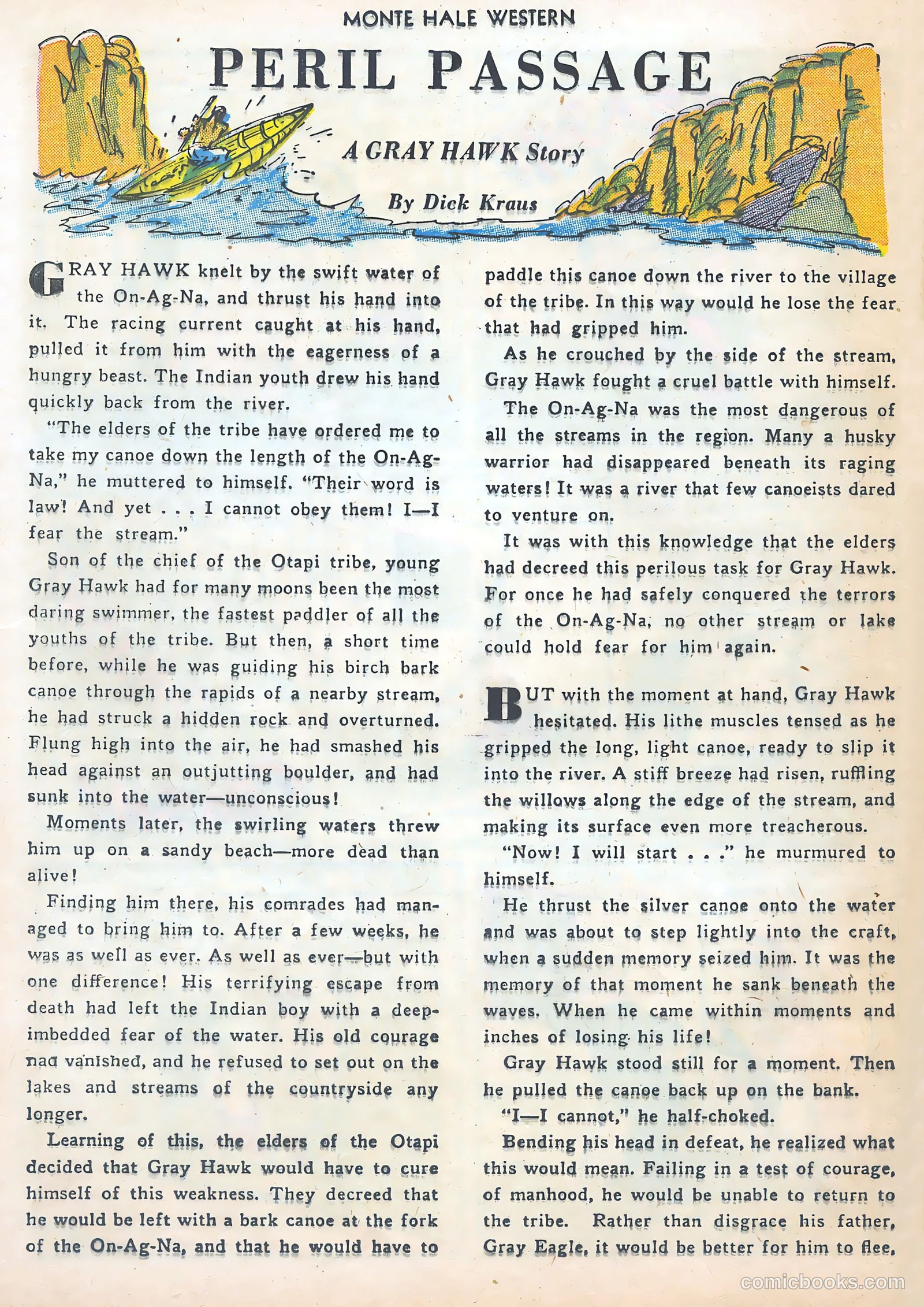 Monte Hale Western #47 (1950) — page 40 of 52
