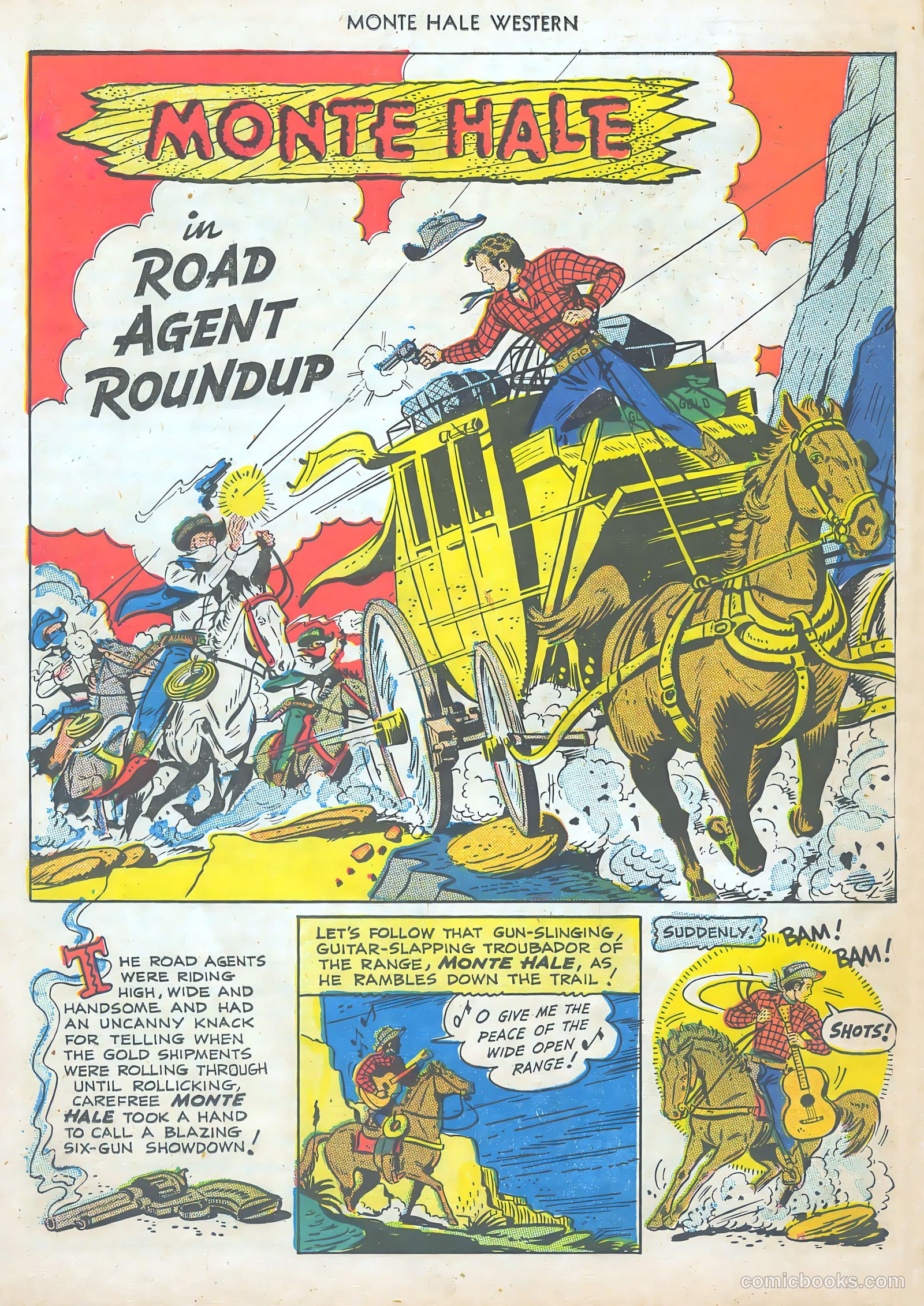 Monte Hale Western #47 (1950) — page 42 of 52