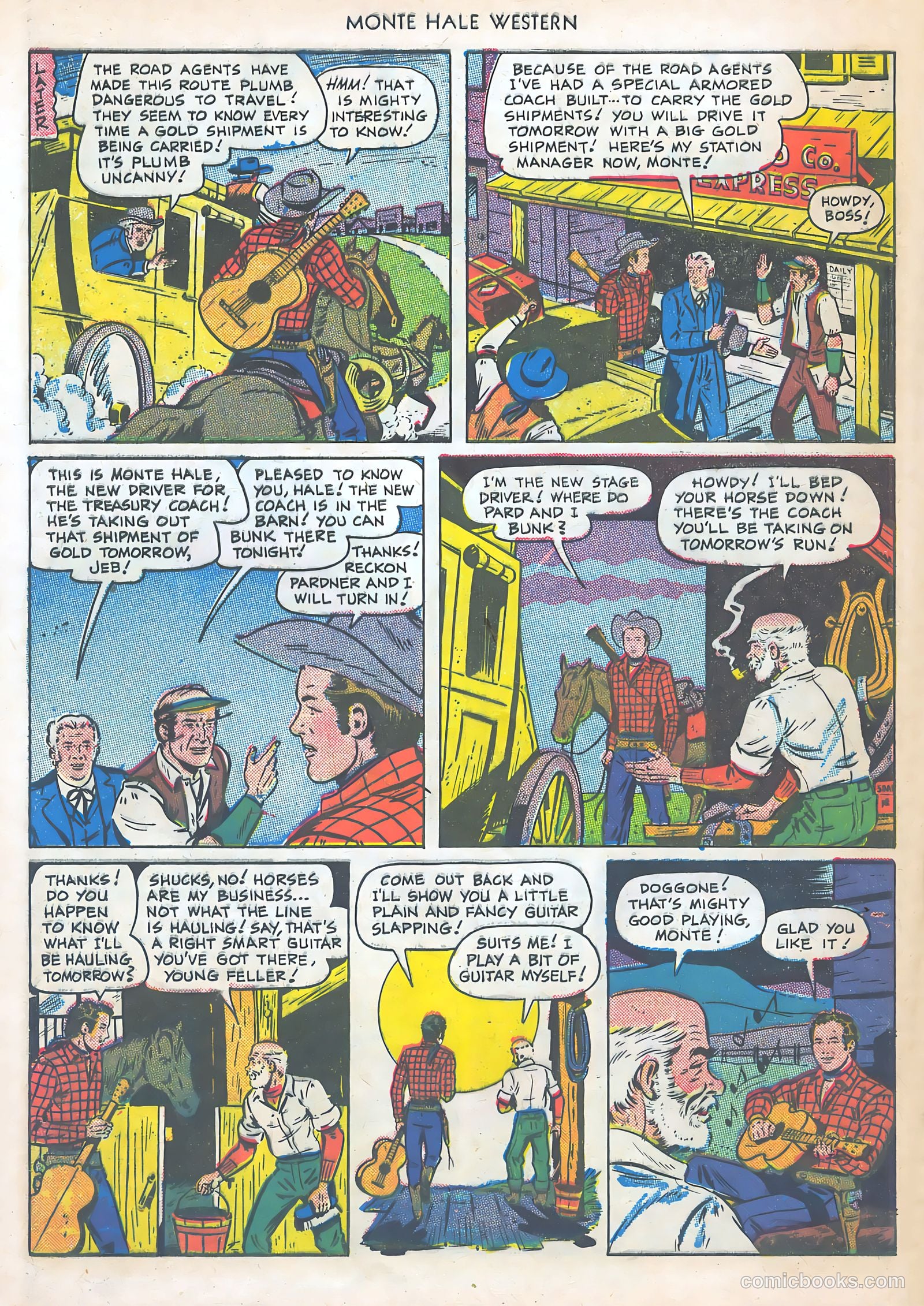 Monte Hale Western #47 (1950) — page 44 of 52