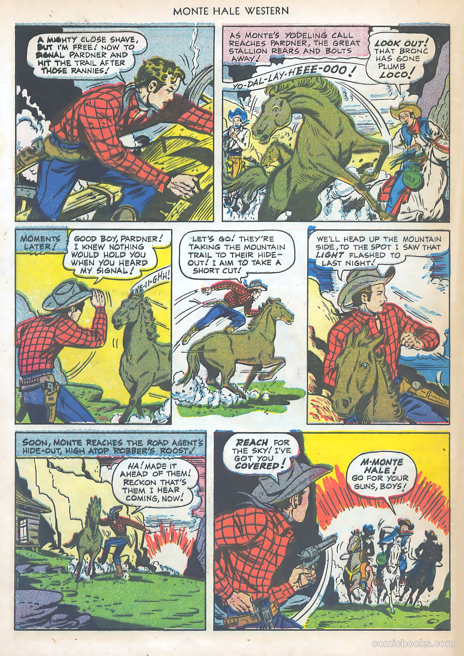 Monte Hale Western #47 (1950) — page 48 of 52