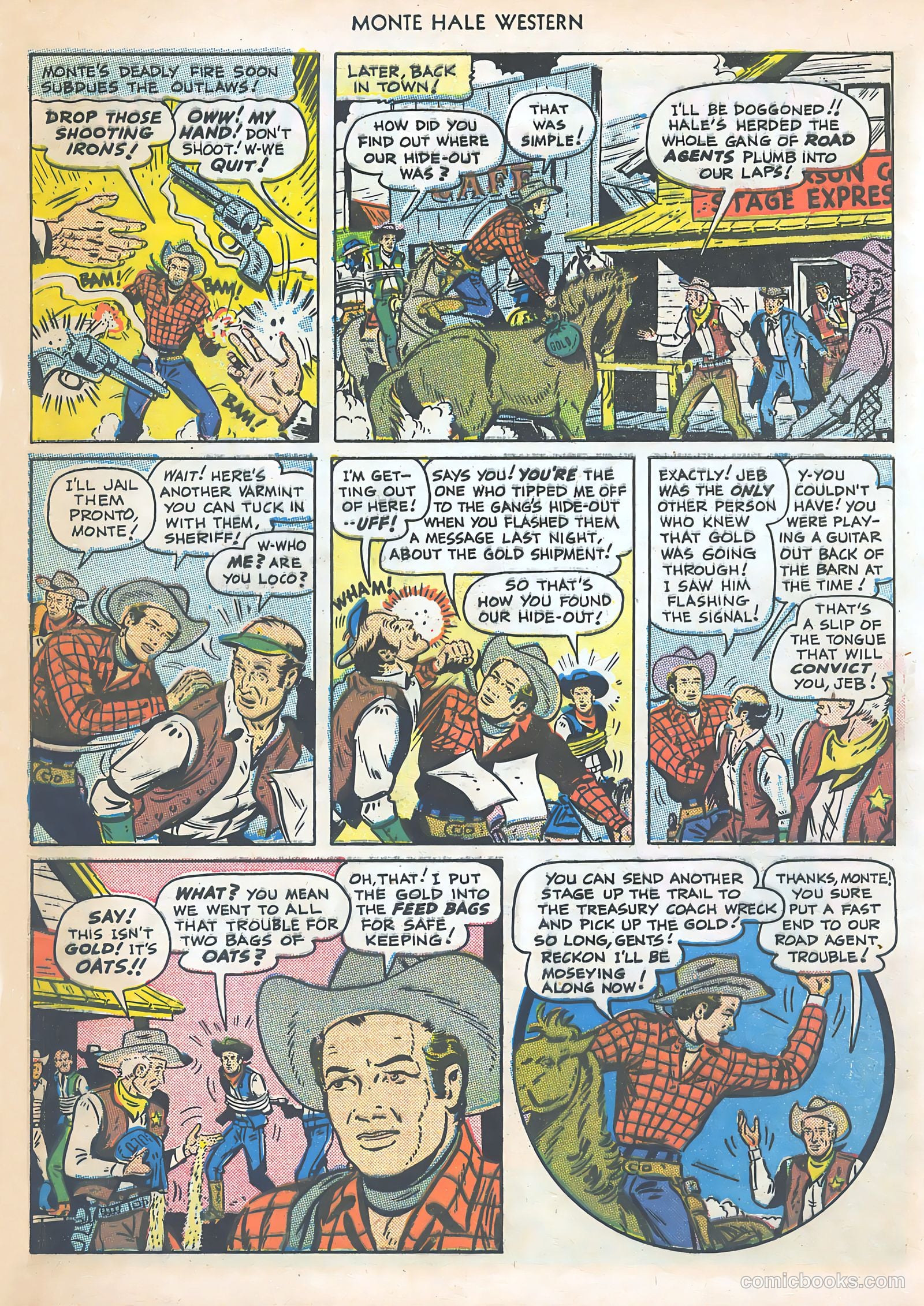 Monte Hale Western #47 (1950) — page 49 of 52