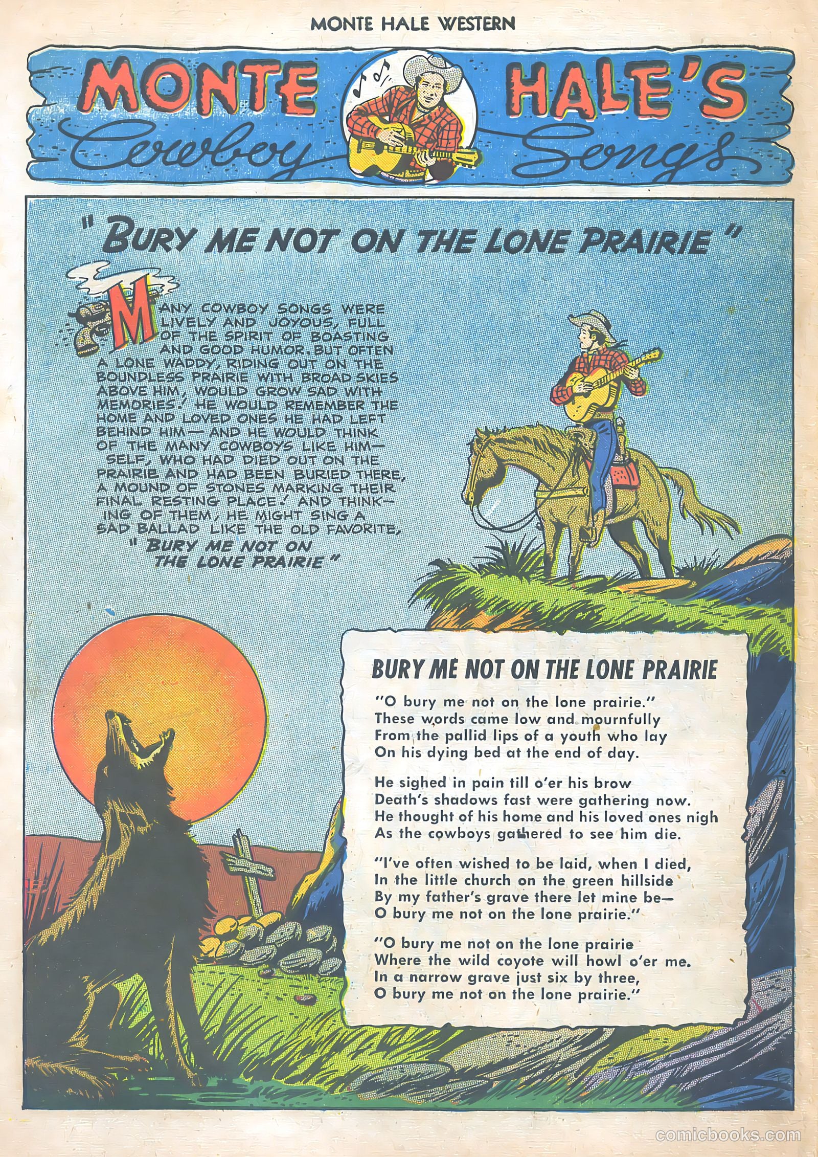 Monte Hale Western #47 (1950) — page 50 of 52
