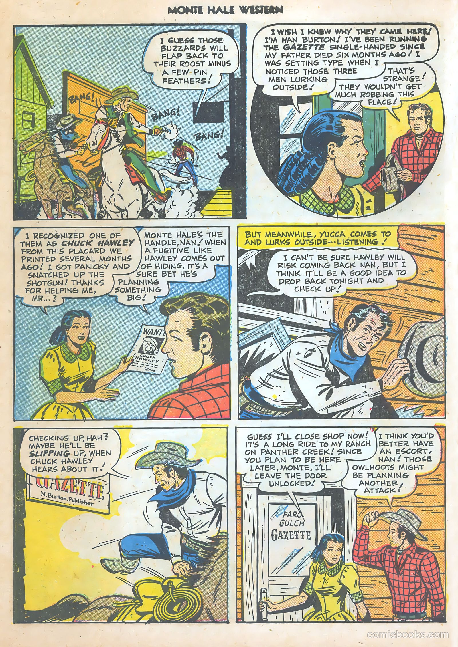 Monte Hale Western #48 (1950) — page 6 of 52