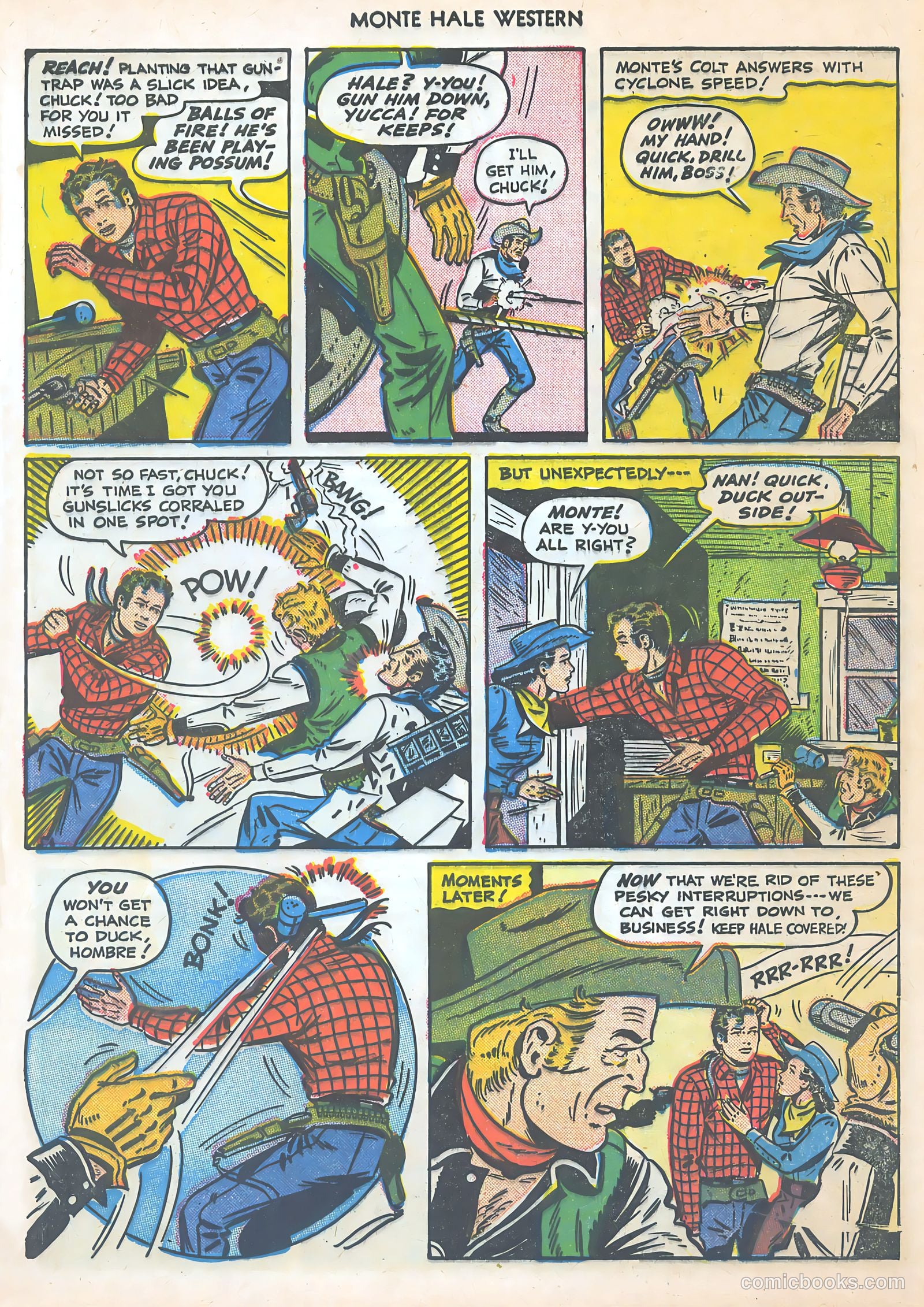 Monte Hale Western #48 (1950) — page 9 of 52