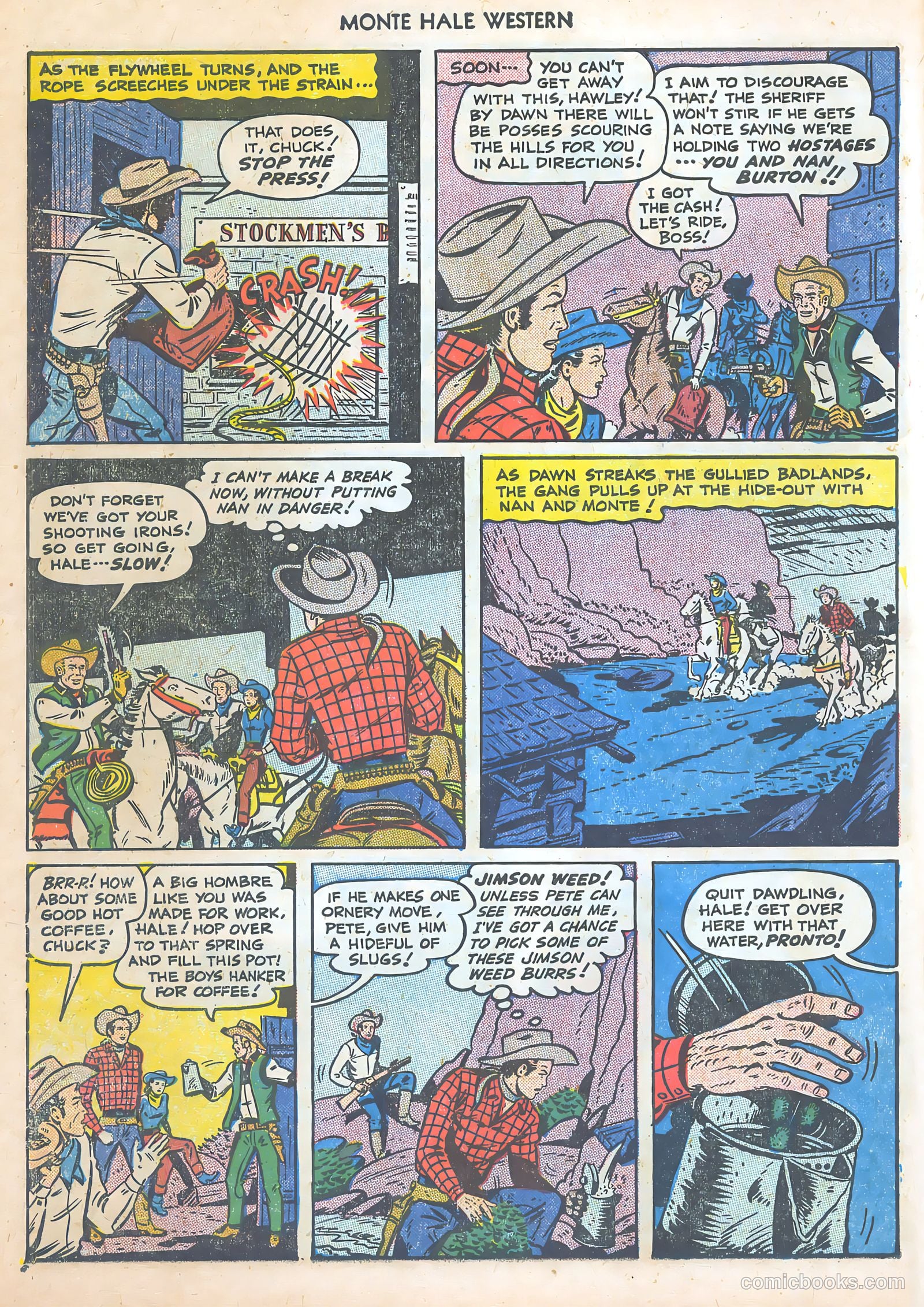 Monte Hale Western #48 (1950) — page 10 of 52