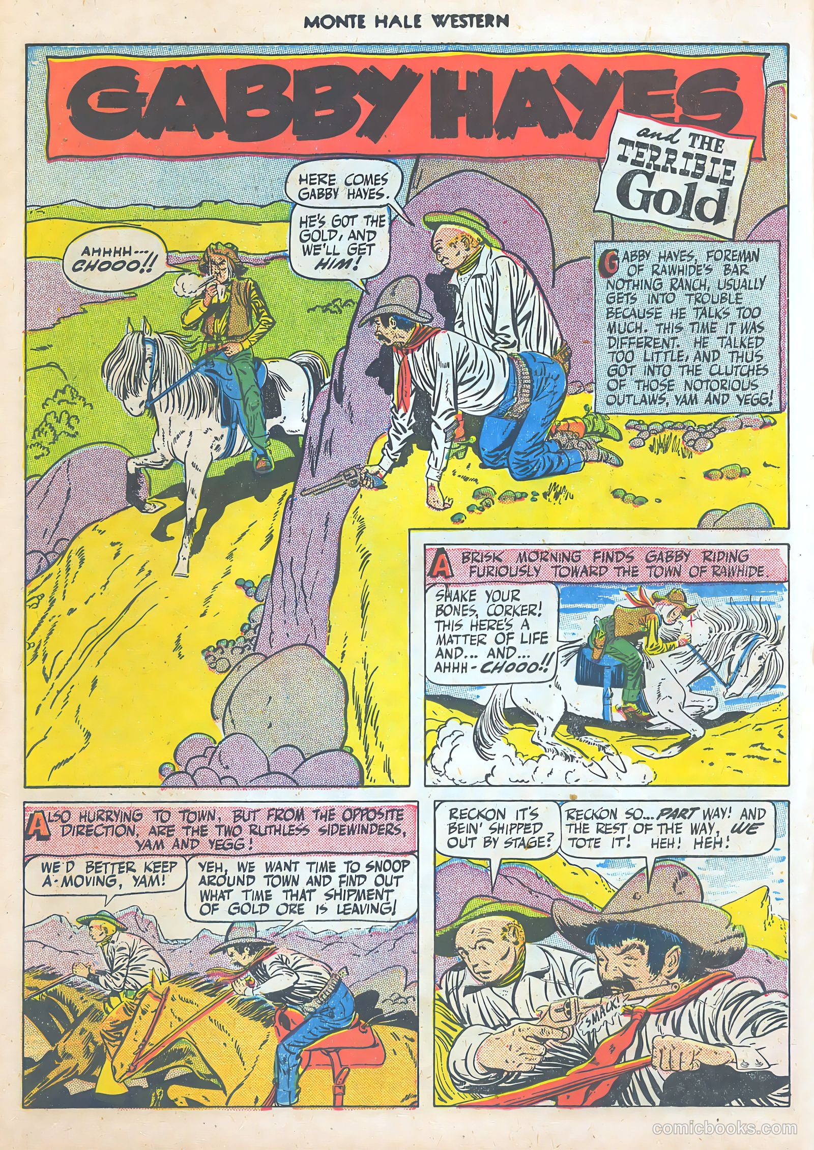 Monte Hale Western #48 (1950) — page 14 of 52