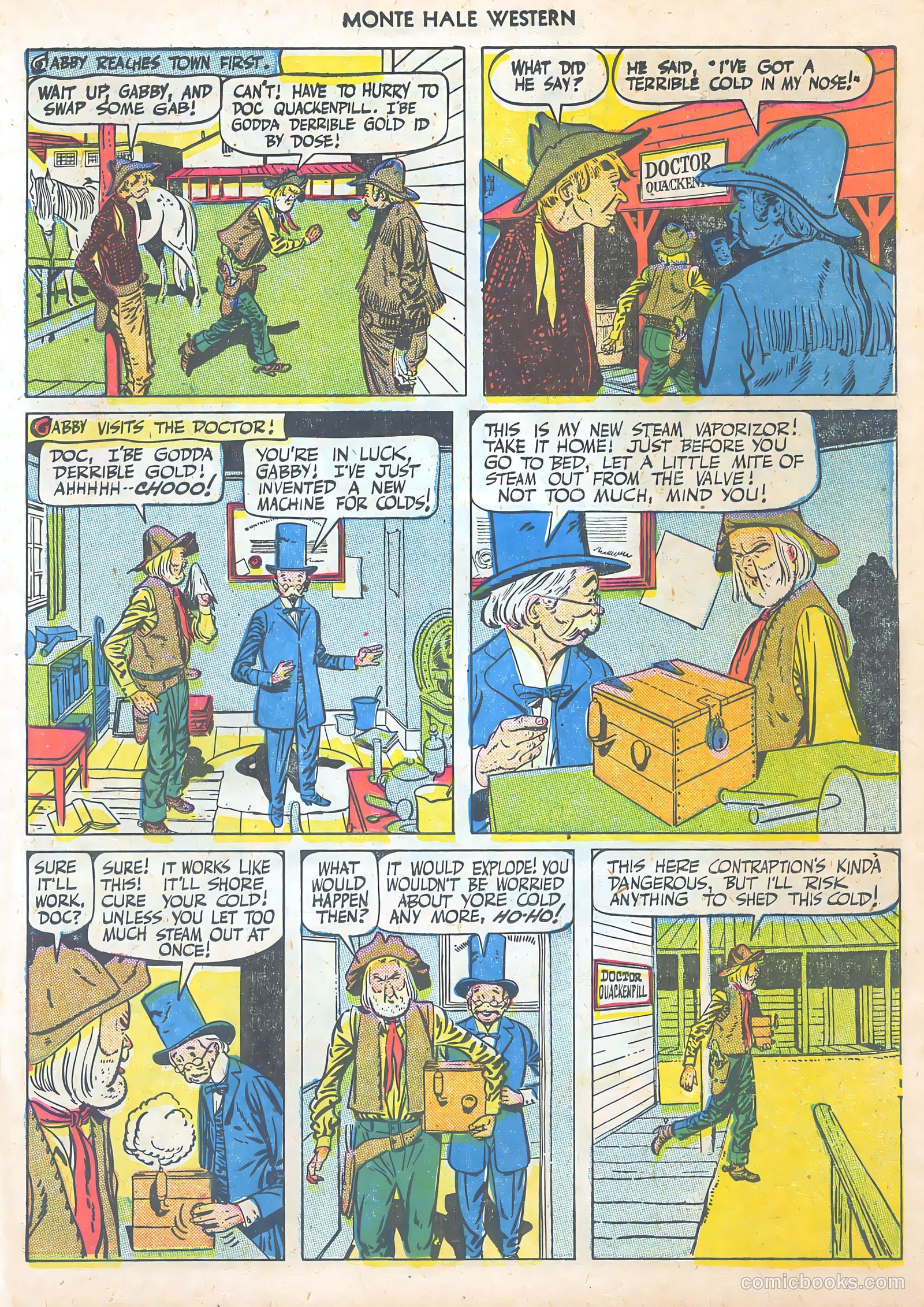 Monte Hale Western #48 (1950) — page 15 of 52