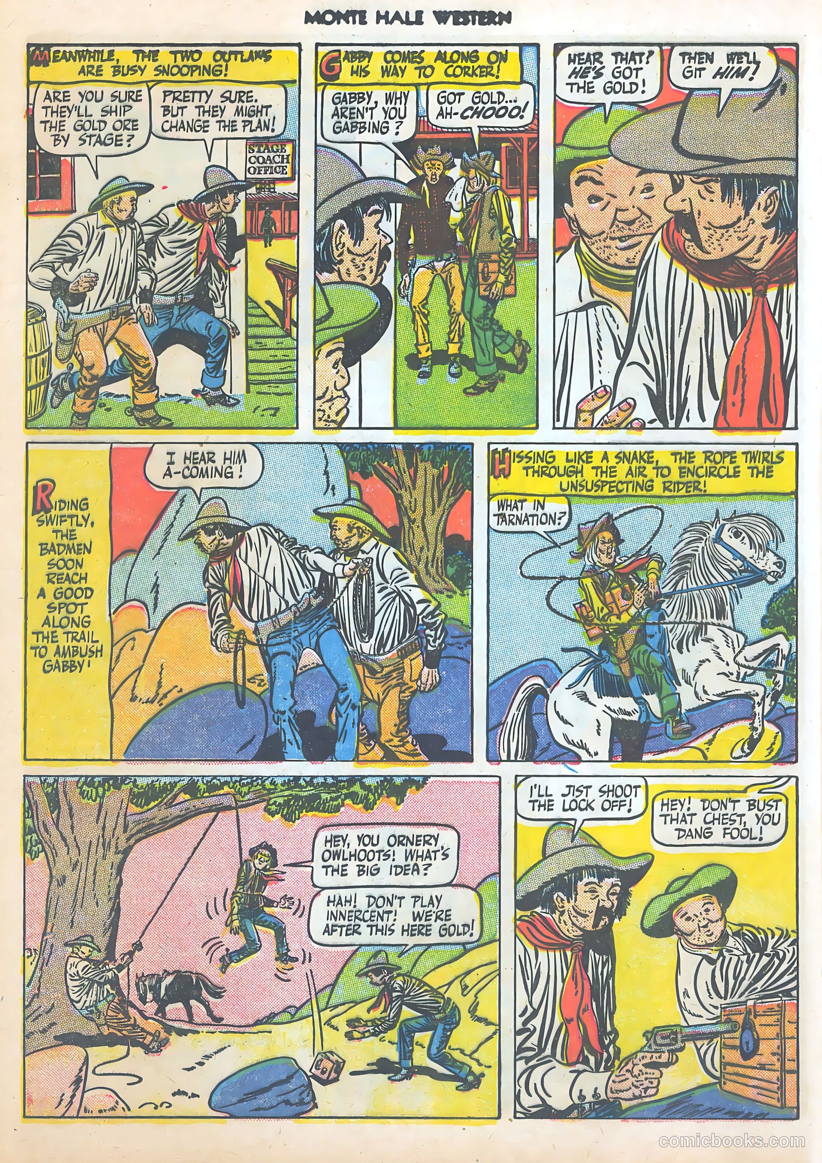 Monte Hale Western #48 (1950) — page 16 of 52