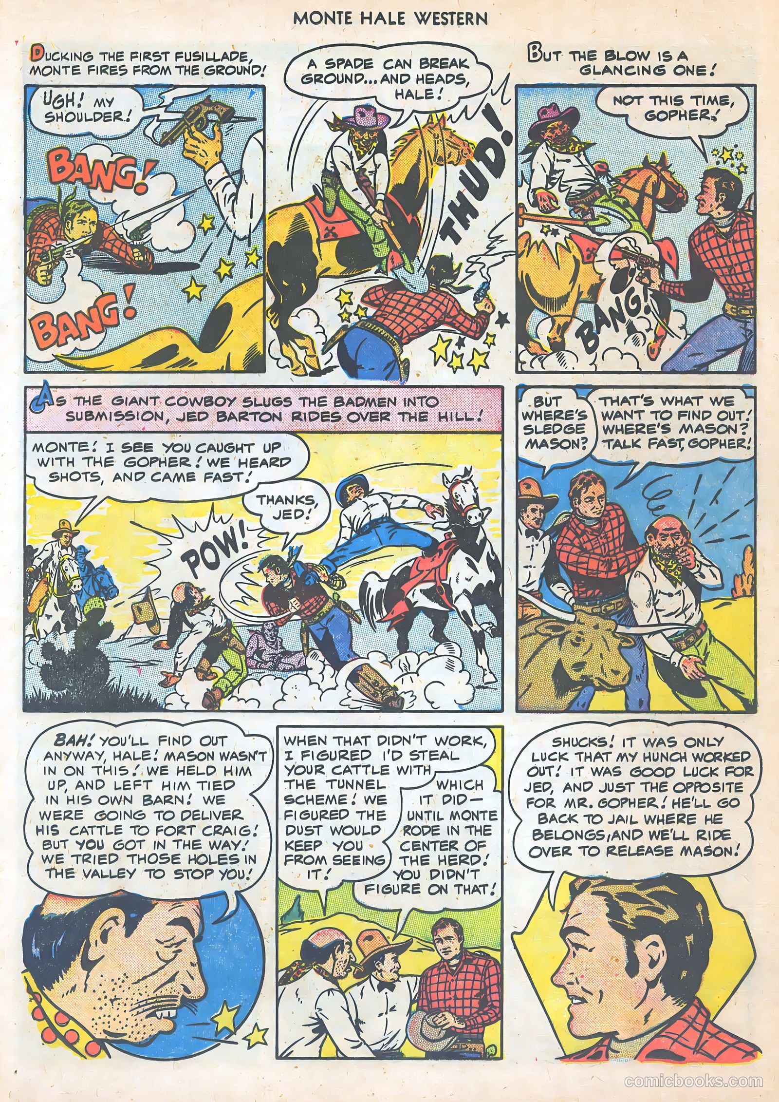 Monte Hale Western #48 (1950) — page 25 of 52