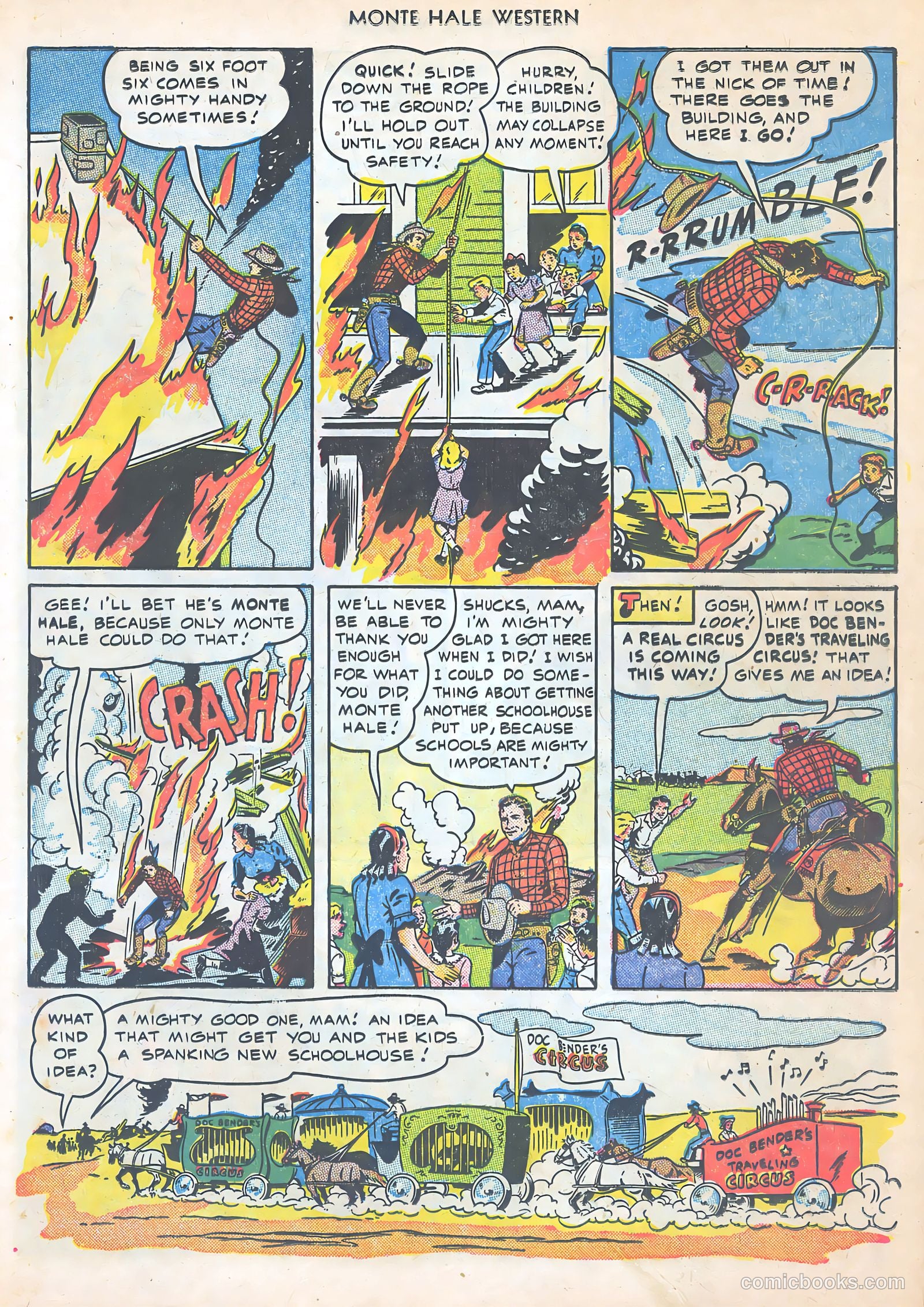 Monte Hale Western #48 (1950) — page 27 of 52