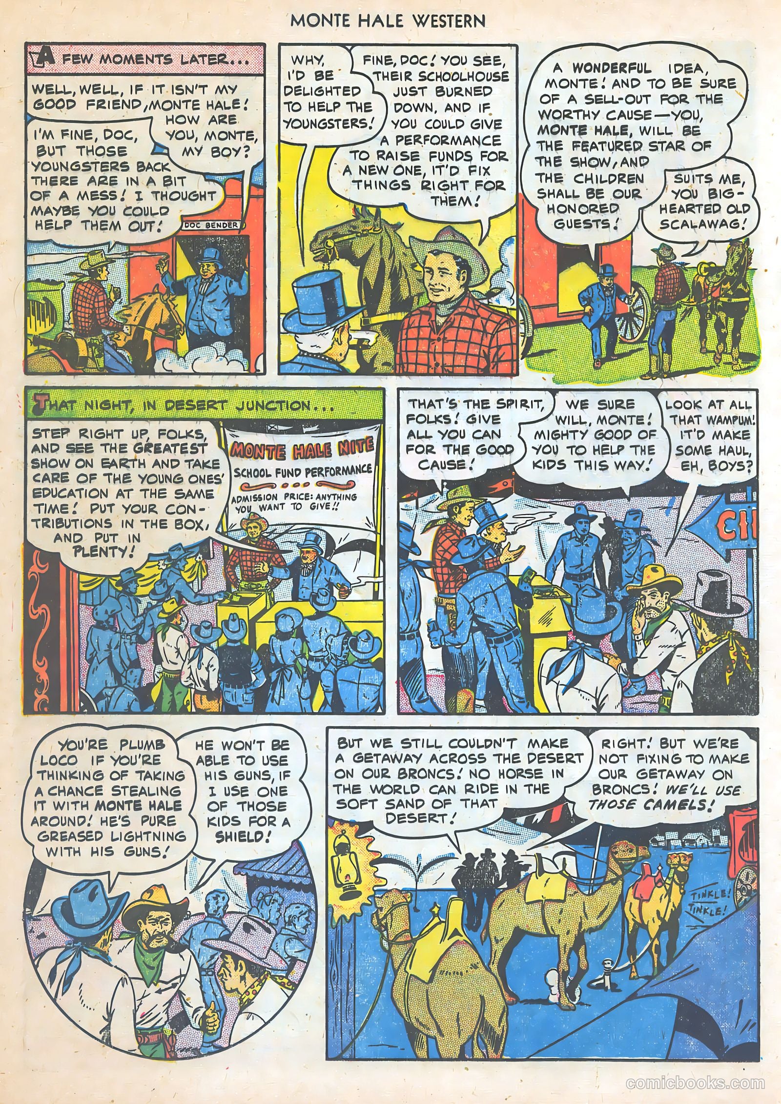 Monte Hale Western #48 (1950) — page 28 of 52