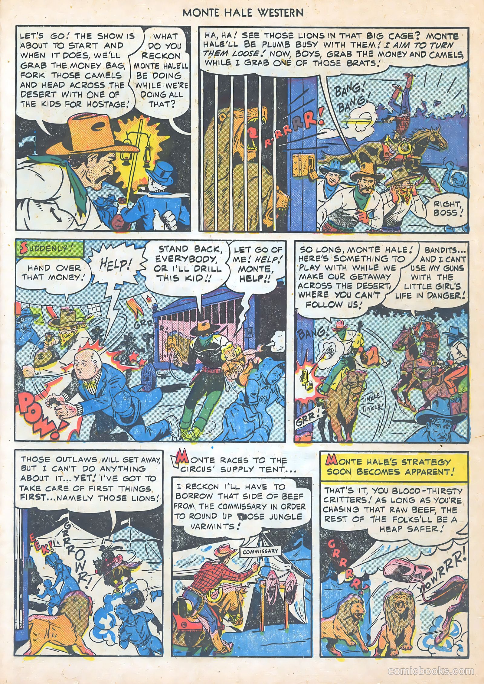 Monte Hale Western #48 (1950) — page 29 of 52
