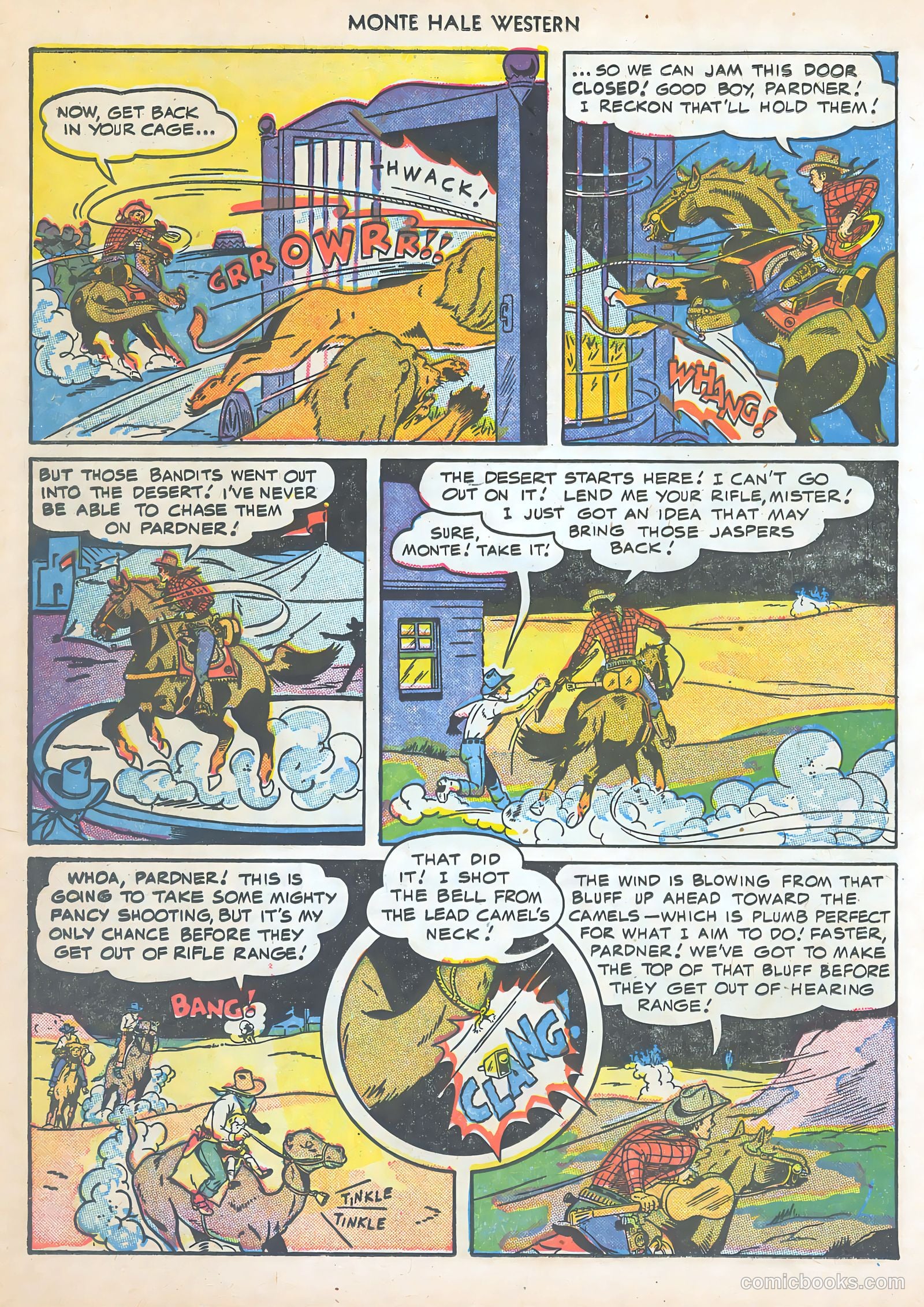 Monte Hale Western #48 (1950) — page 30 of 52