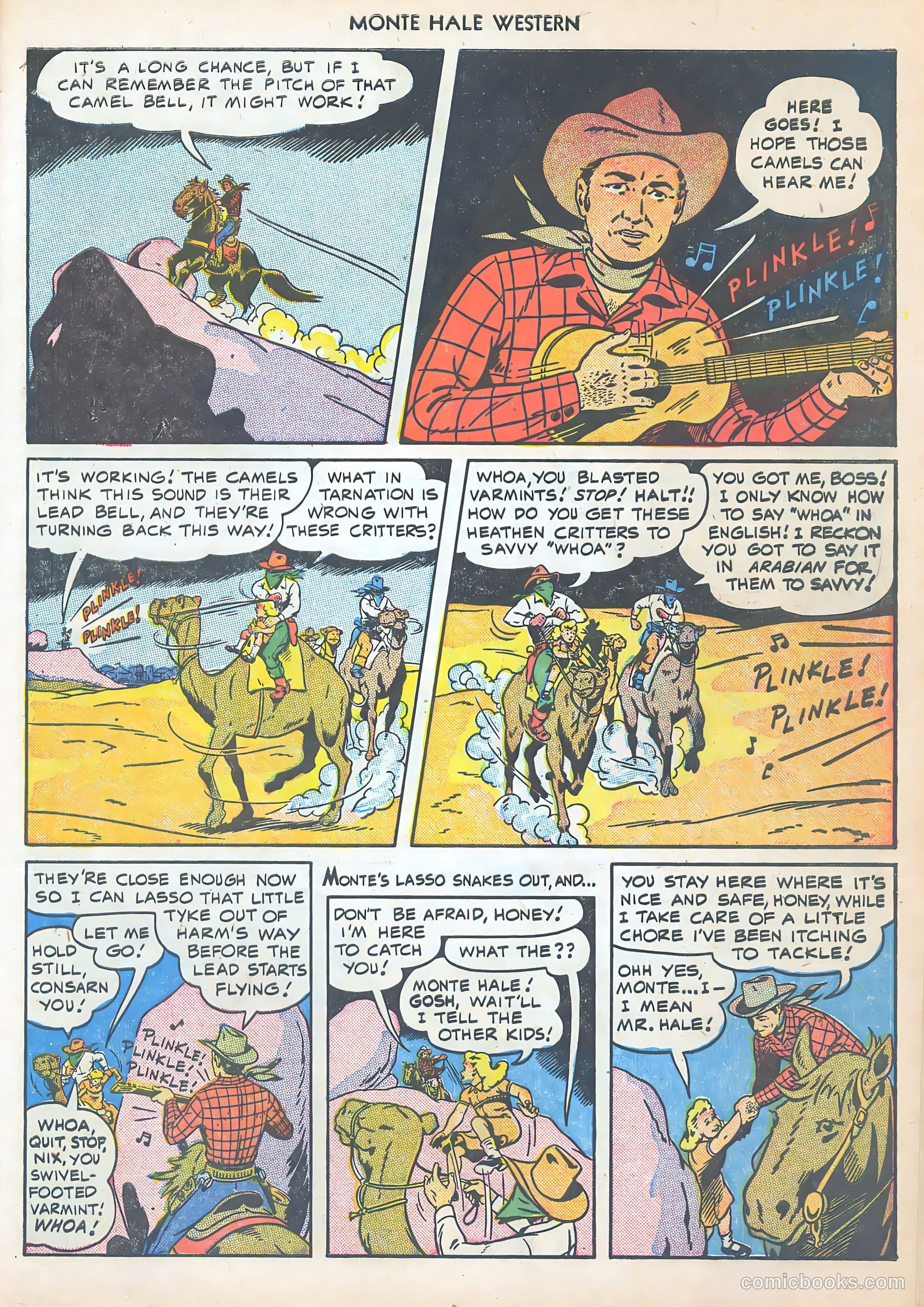 Monte Hale Western #48 (1950) — page 31 of 52
