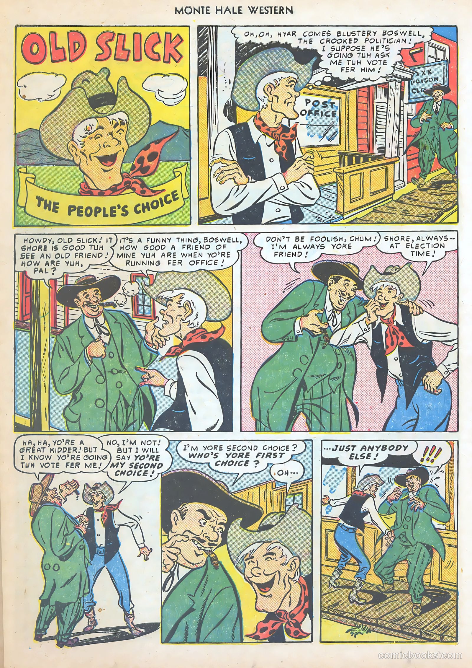 Monte Hale Western #48 (1950) — page 34 of 52
