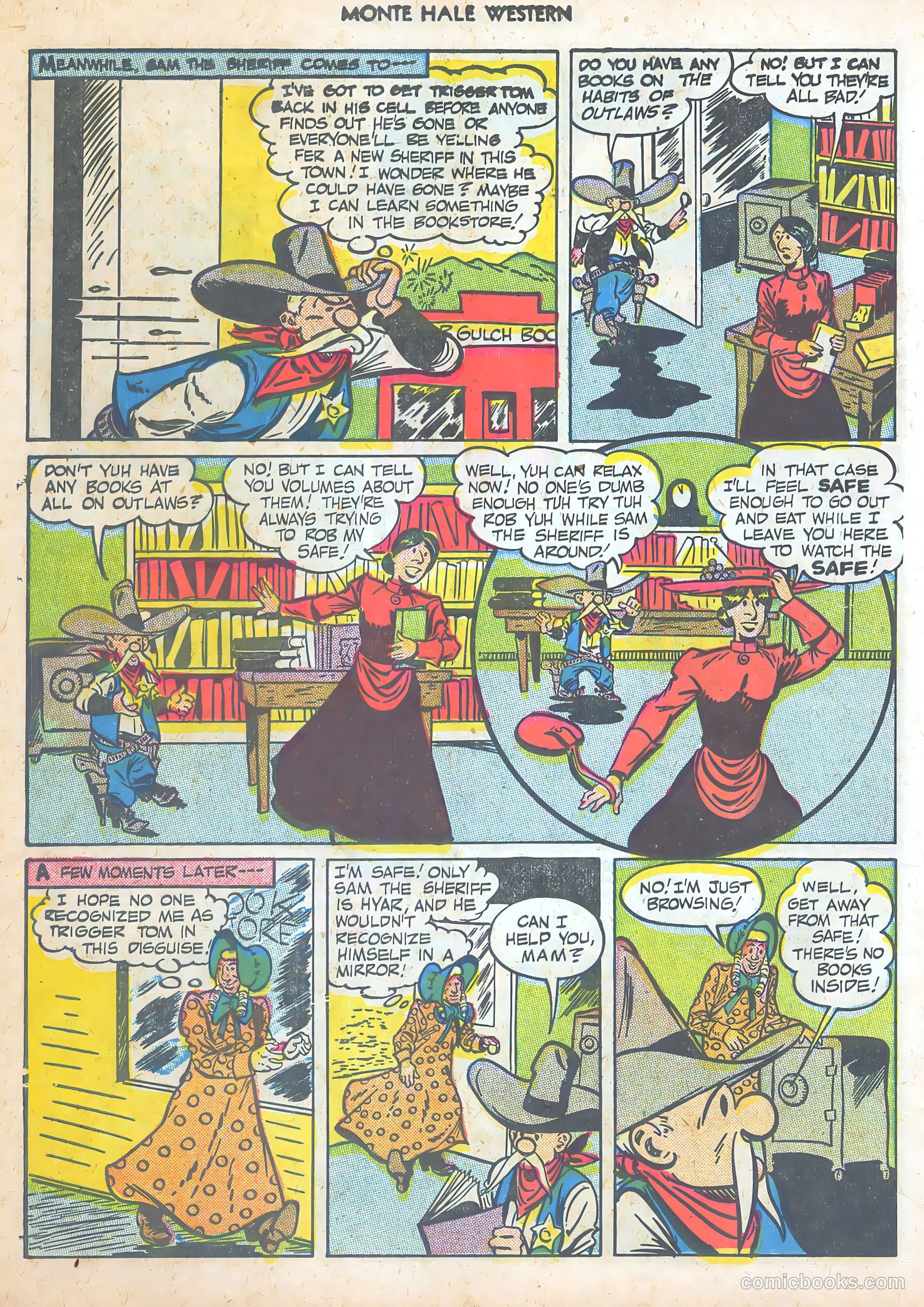 Monte Hale Western #48 (1950) — page 38 of 52
