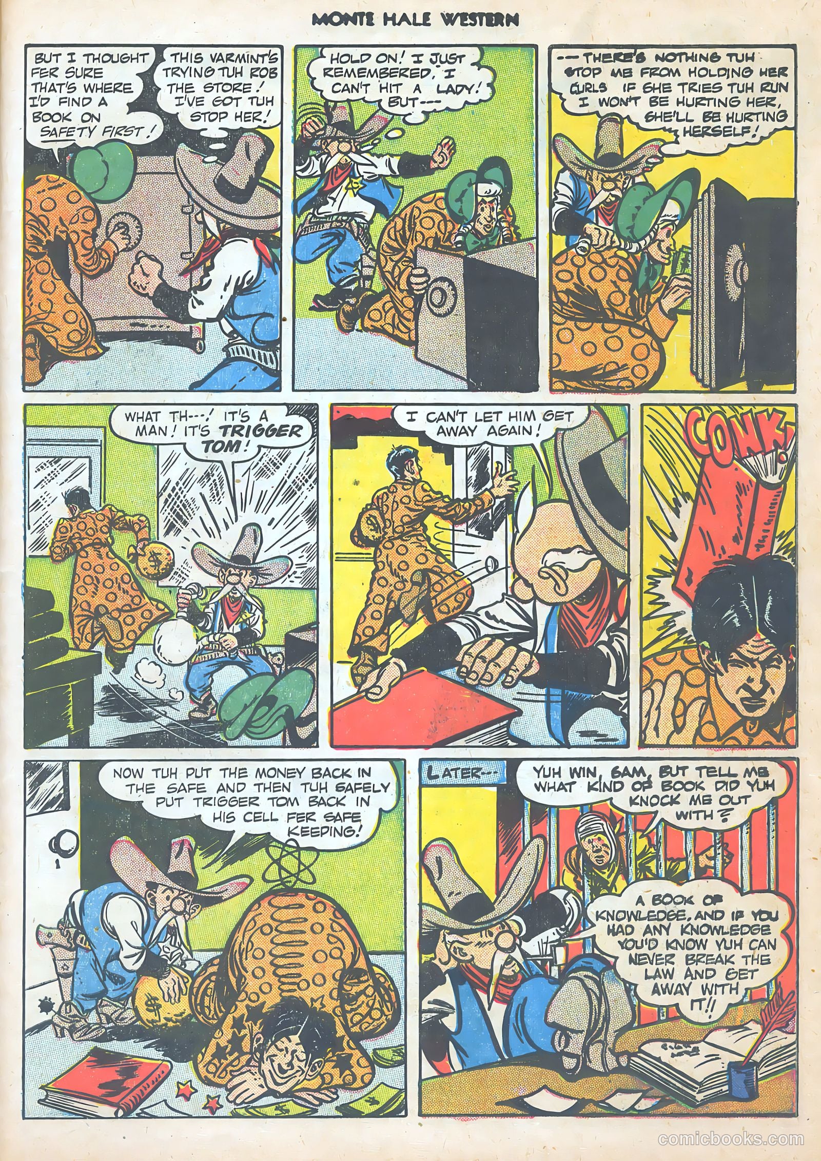 Monte Hale Western #48 (1950) — page 39 of 52