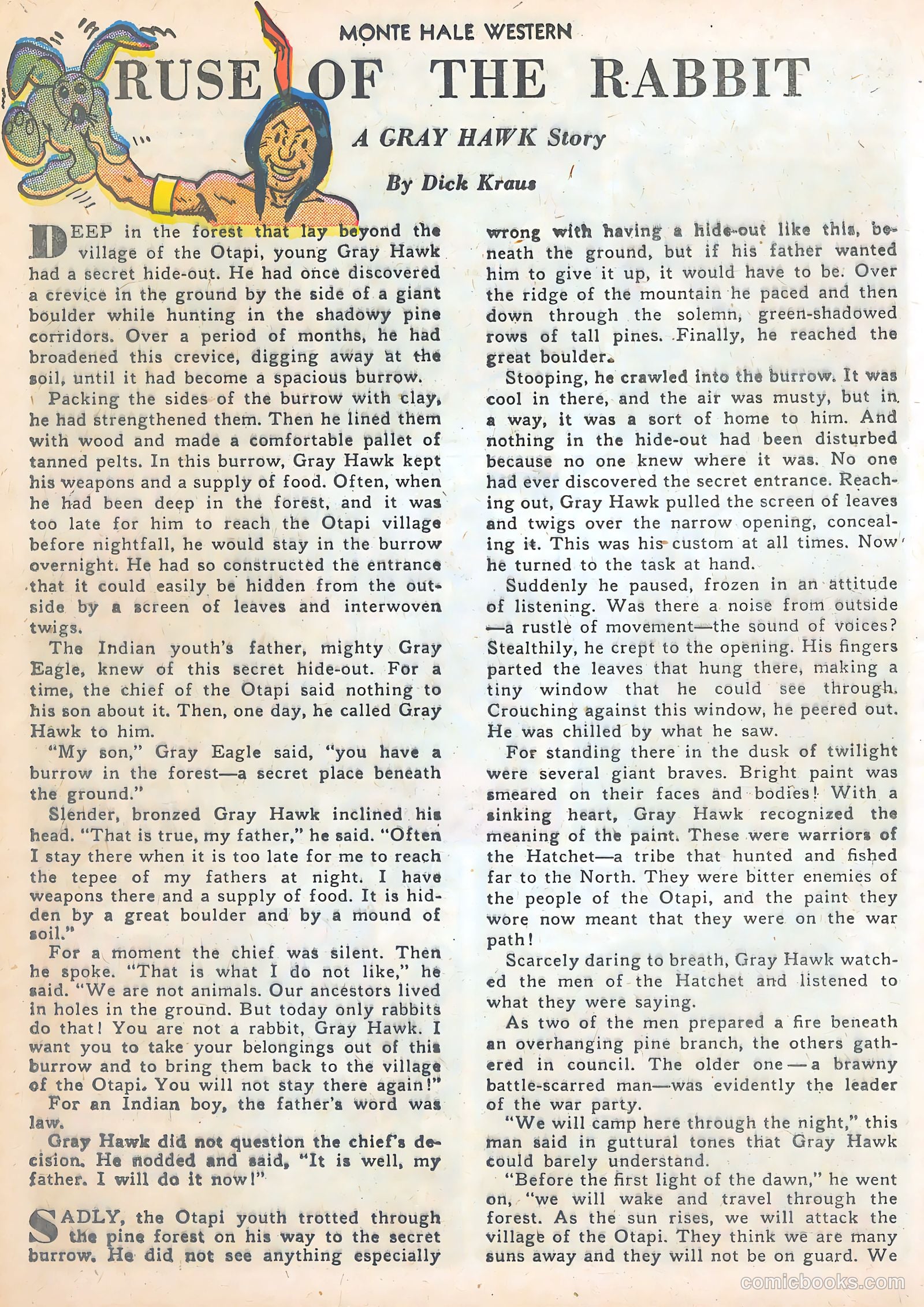 Monte Hale Western #48 (1950) — page 40 of 52