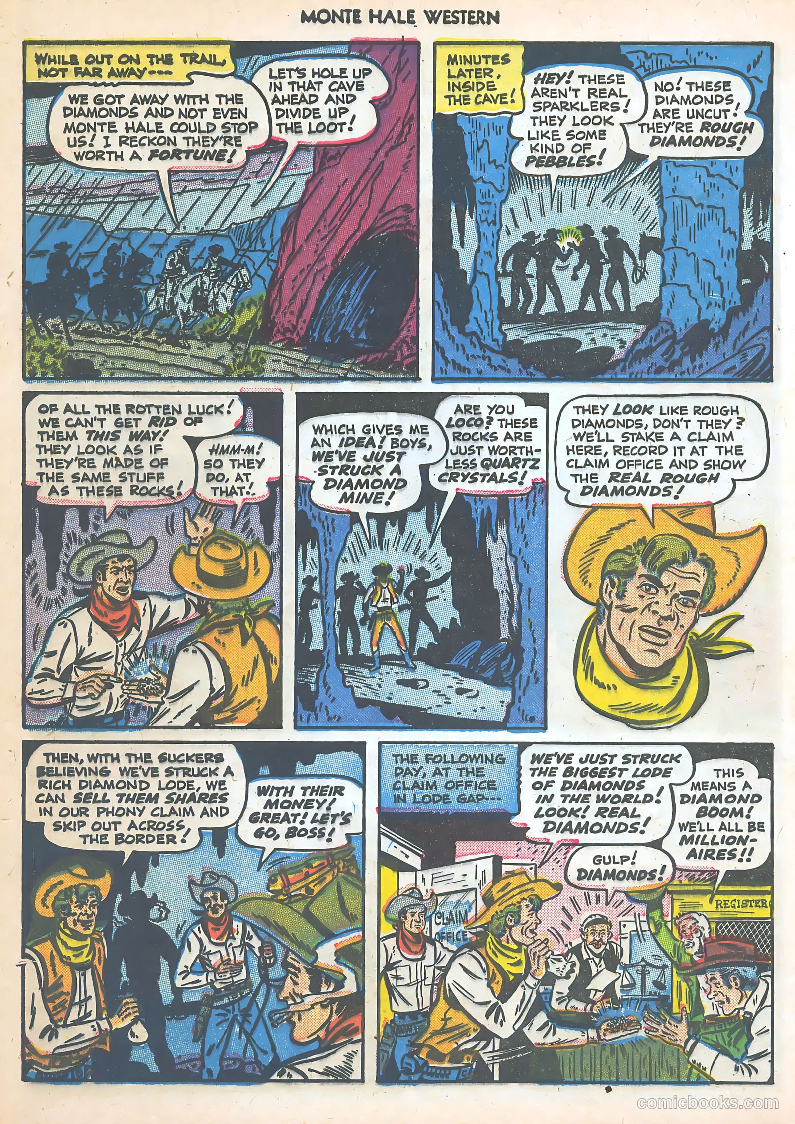 Monte Hale Western #48 (1950) — page 44 of 52