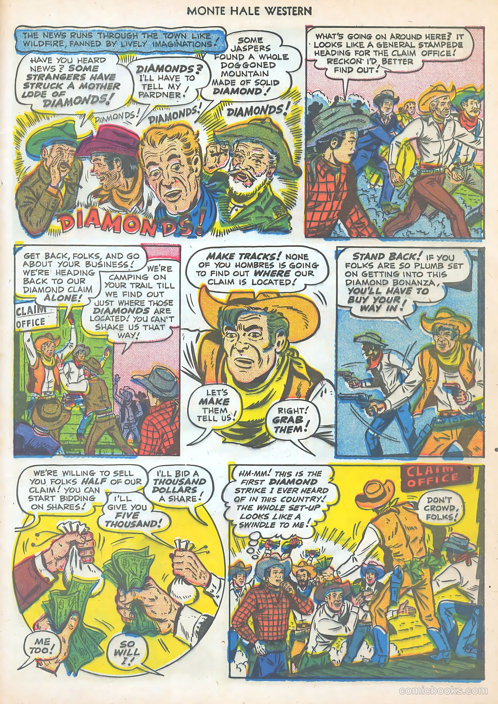Monte Hale Western #48 (1950) — page 45 of 52