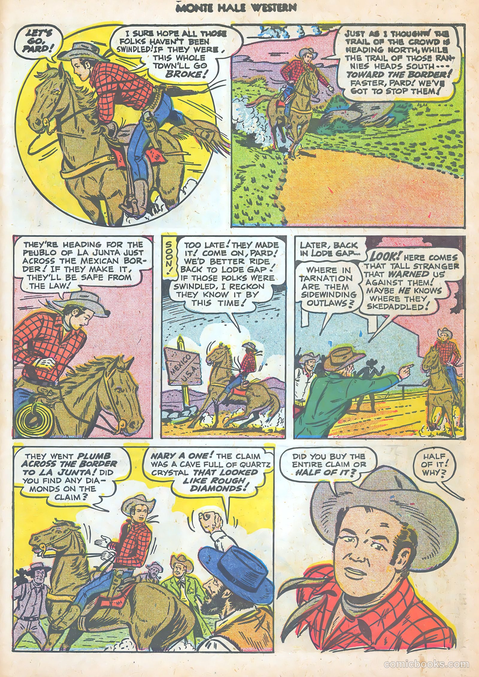 Monte Hale Western #48 (1950) — page 47 of 52