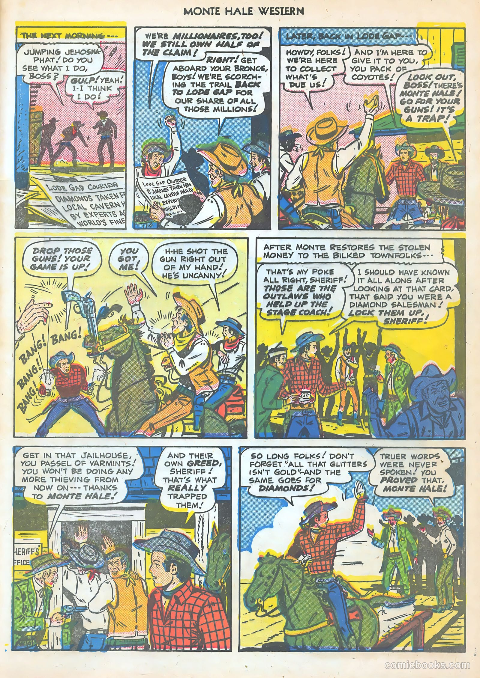 Monte Hale Western #48 (1950) — page 49 of 52