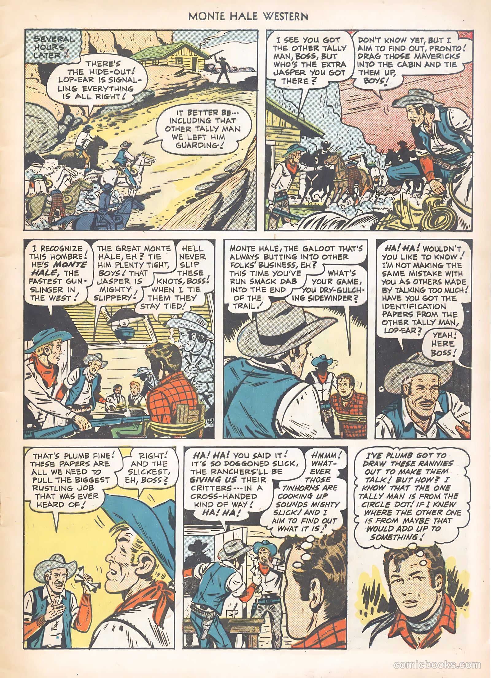 Monte Hale Western #49 (1950) — page 5 of 36